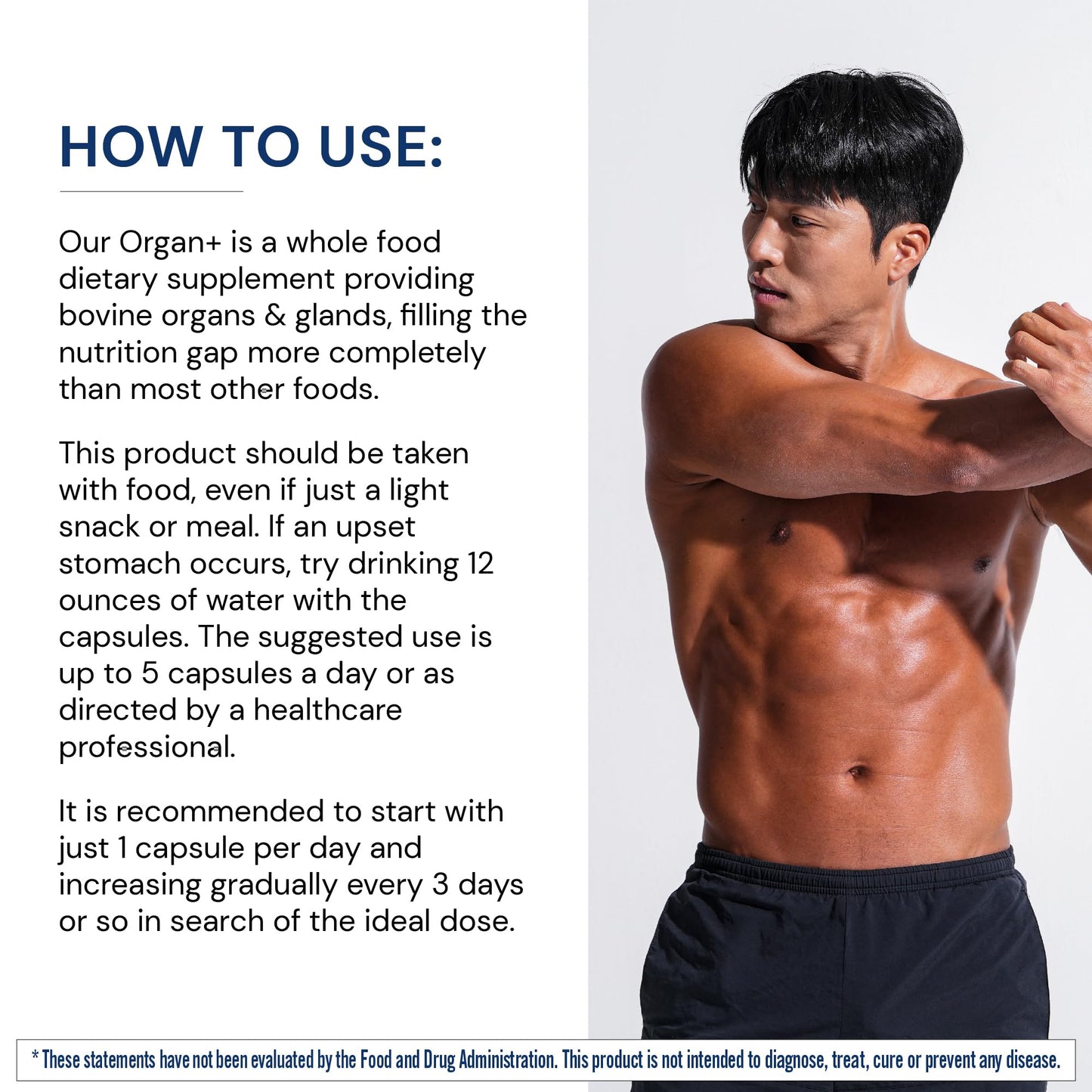 BodyHealth Organ+ Grass-Fed Glandular Organ Complex 150 Capsules