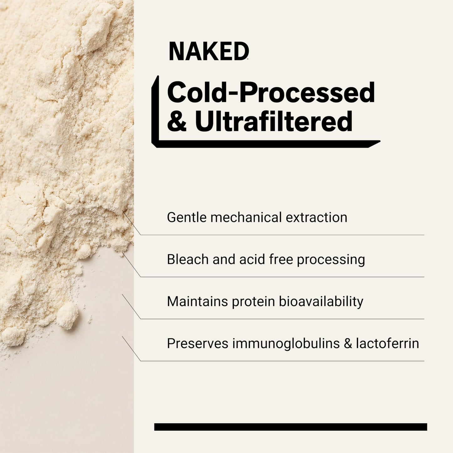 NAKED Whey Protein Powder 32