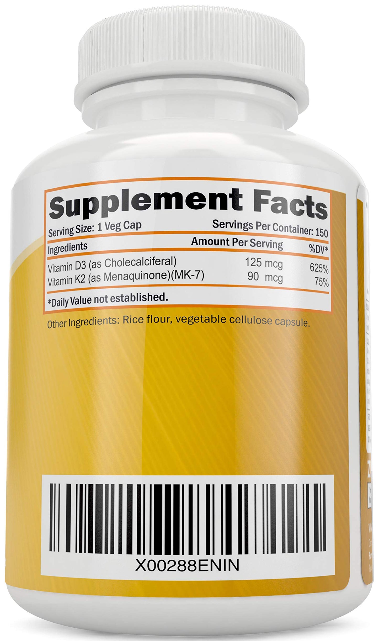 Purely Holistic Magnesium Malate 400mg + Vitamin D3 125mcg K2 MK7 90mcg, Capsules & Tablets, 270 Tablets & 150 Capsules