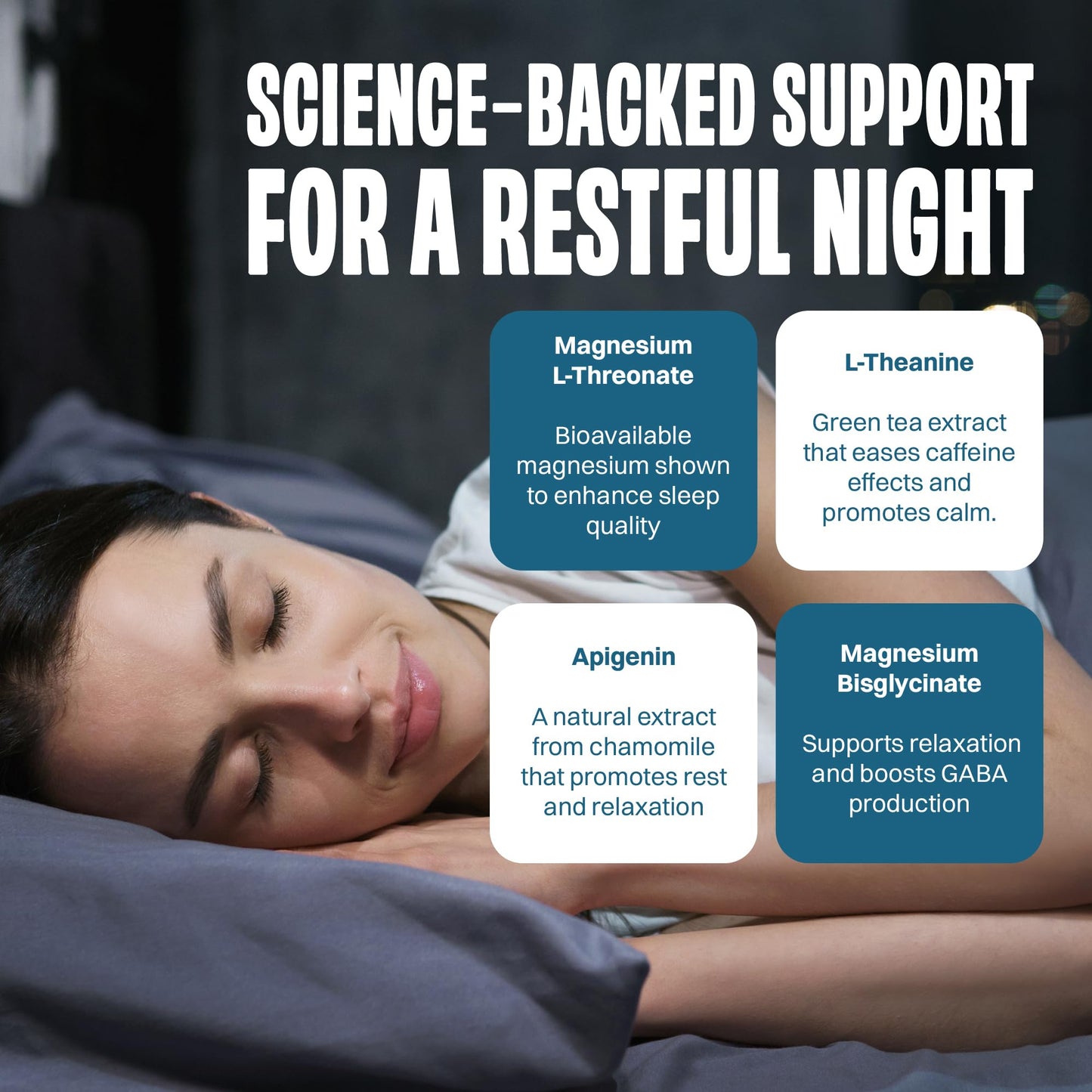 No Days Wasted Magnesium Sleep Supplement 60 Capsules