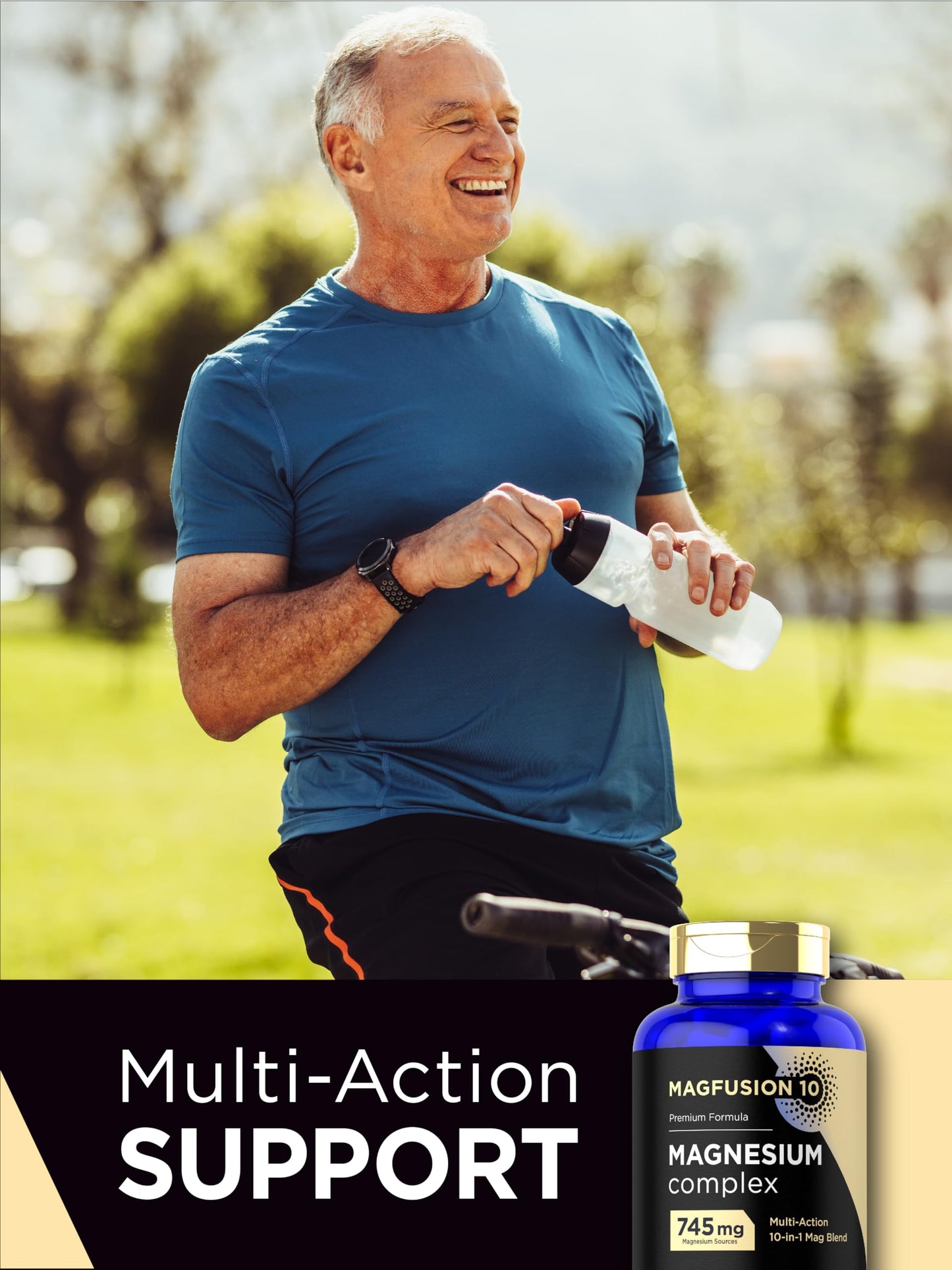 Magfusion-10 Magnesium Complex Supplement 120 Capsules