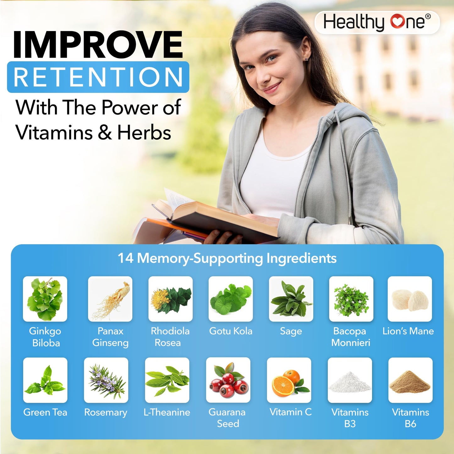 Healthy One Healthy Mind Capsule 60 Count