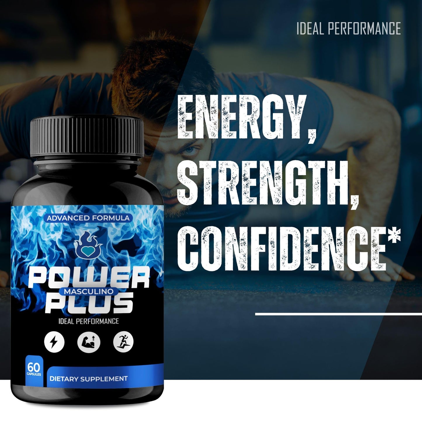 IDEAL PERFORMANCE Power Plus Capsules 60 Count