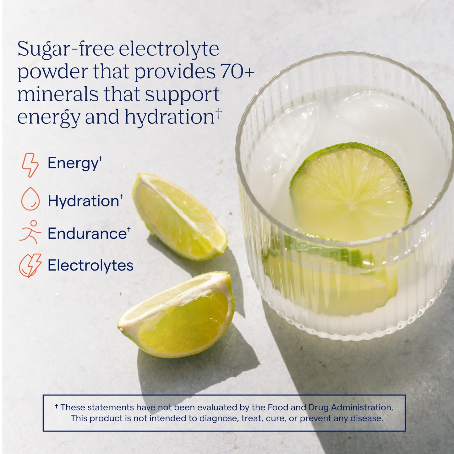 Trace Minerals Hydro Pak Keto Electrolyte Powder Lemon Lime 7.2