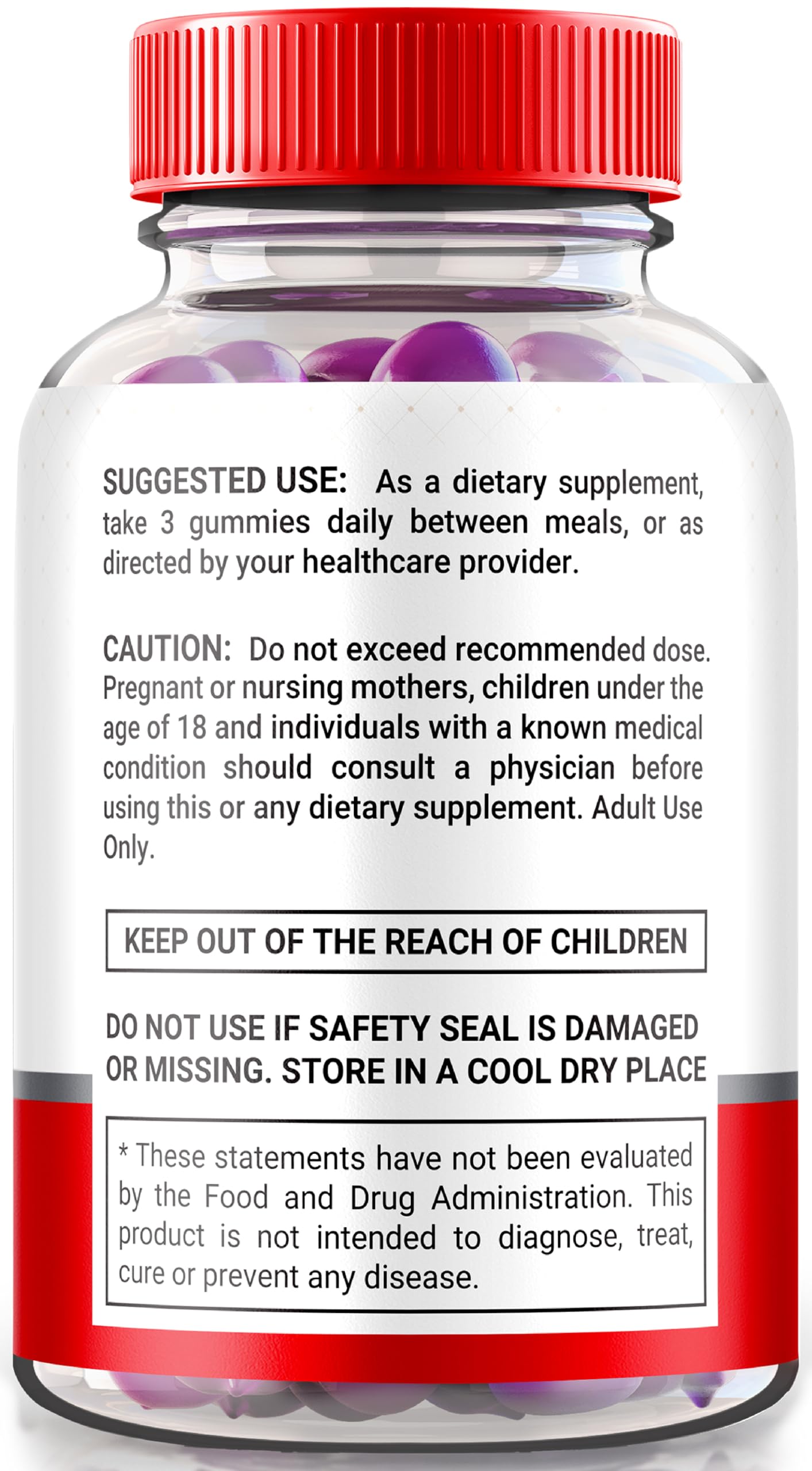 NutraRize TitanBoost Multivitamin Gummy, 300 Gummies