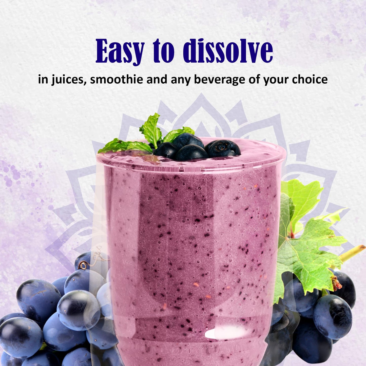 Reddy Naturals Purple Polyphenols with Muscadine Grape Extract Powder, 4.23 oz