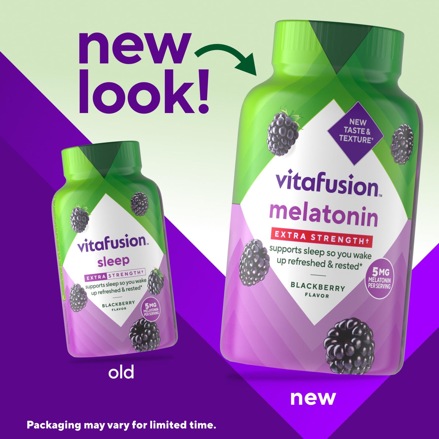 Vitafusion Extra Strength Melatonin Gummy Vitamins, 5mg, 120 ct