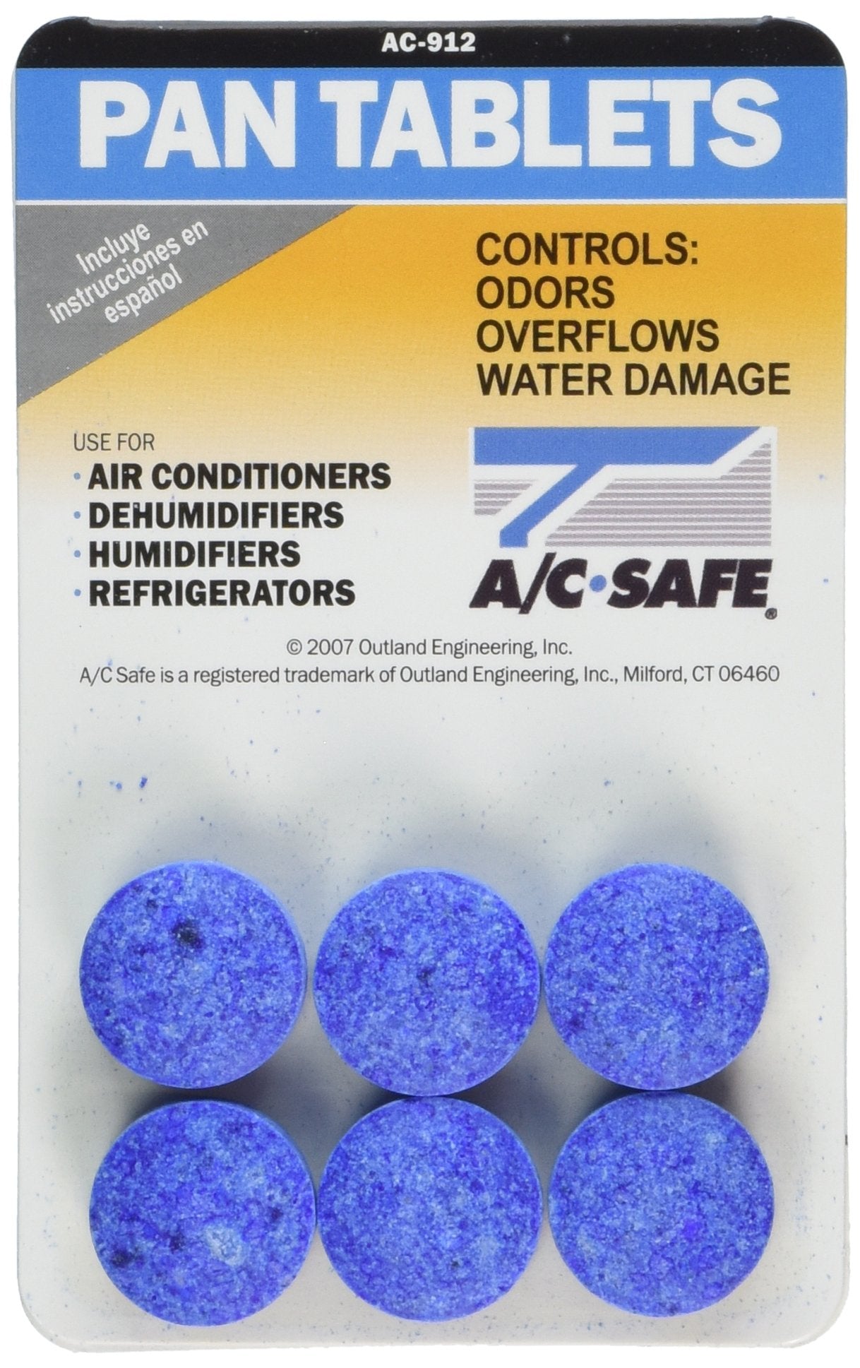 Outland Engineering Air Conditioner Pan Cleaner Tablets 6 Count