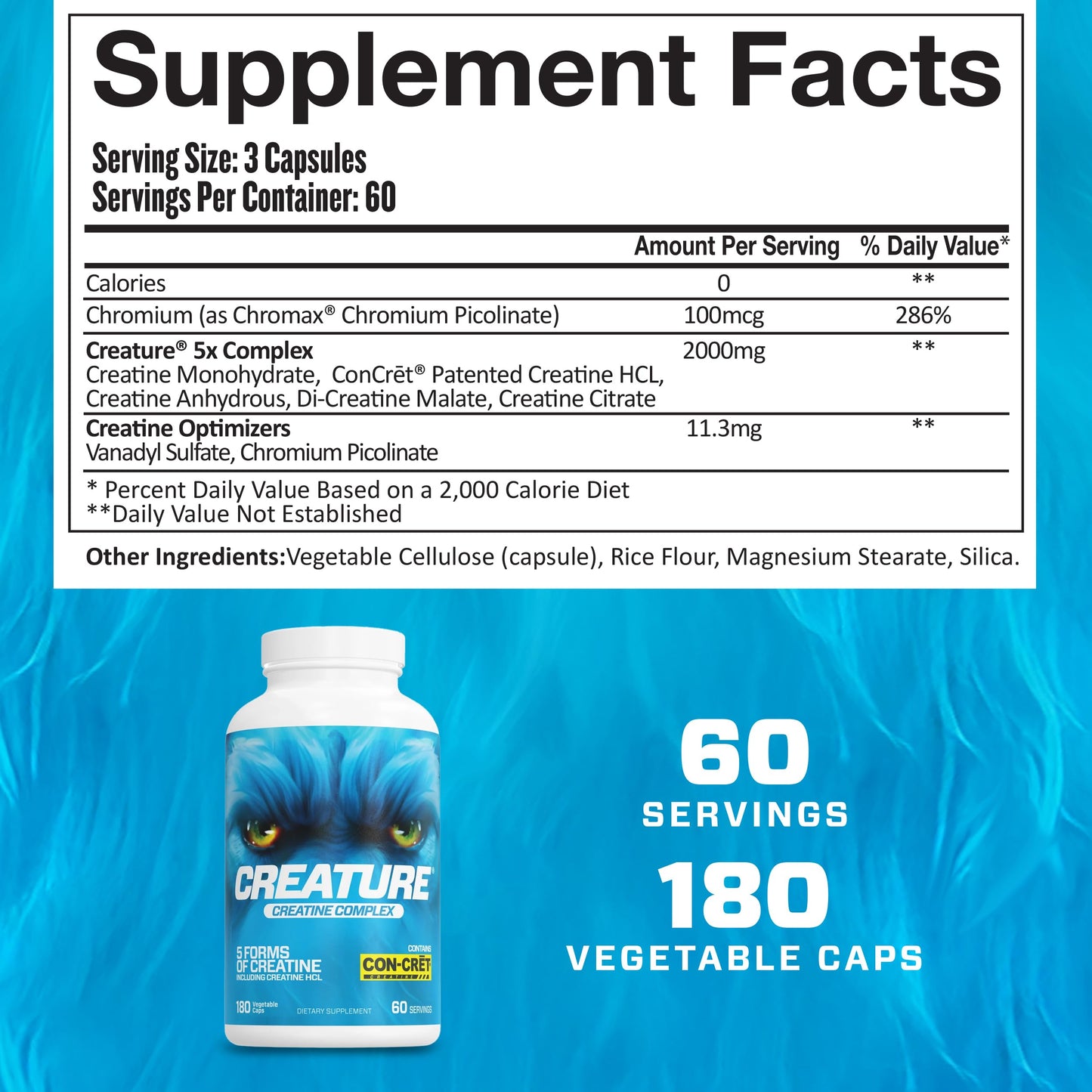 CREATURE Creatine Complex Capsules 360