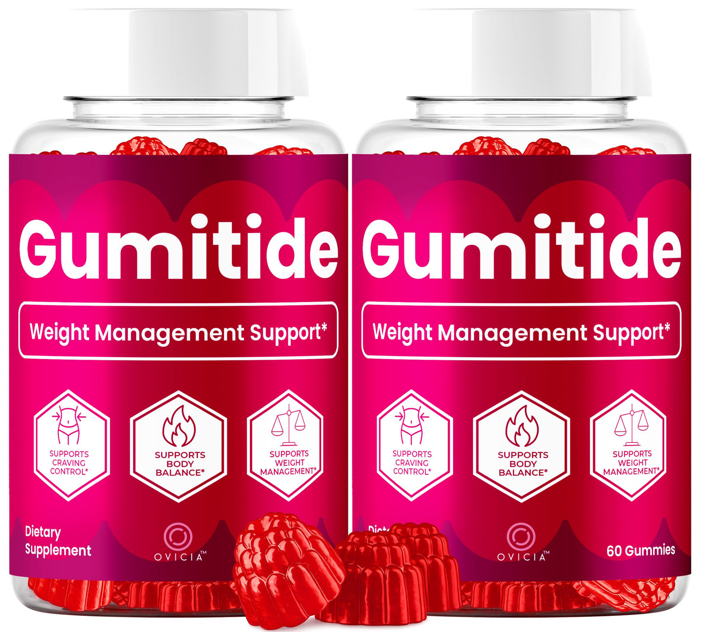 OVICIA Gumitide Gummies 120 Gummies