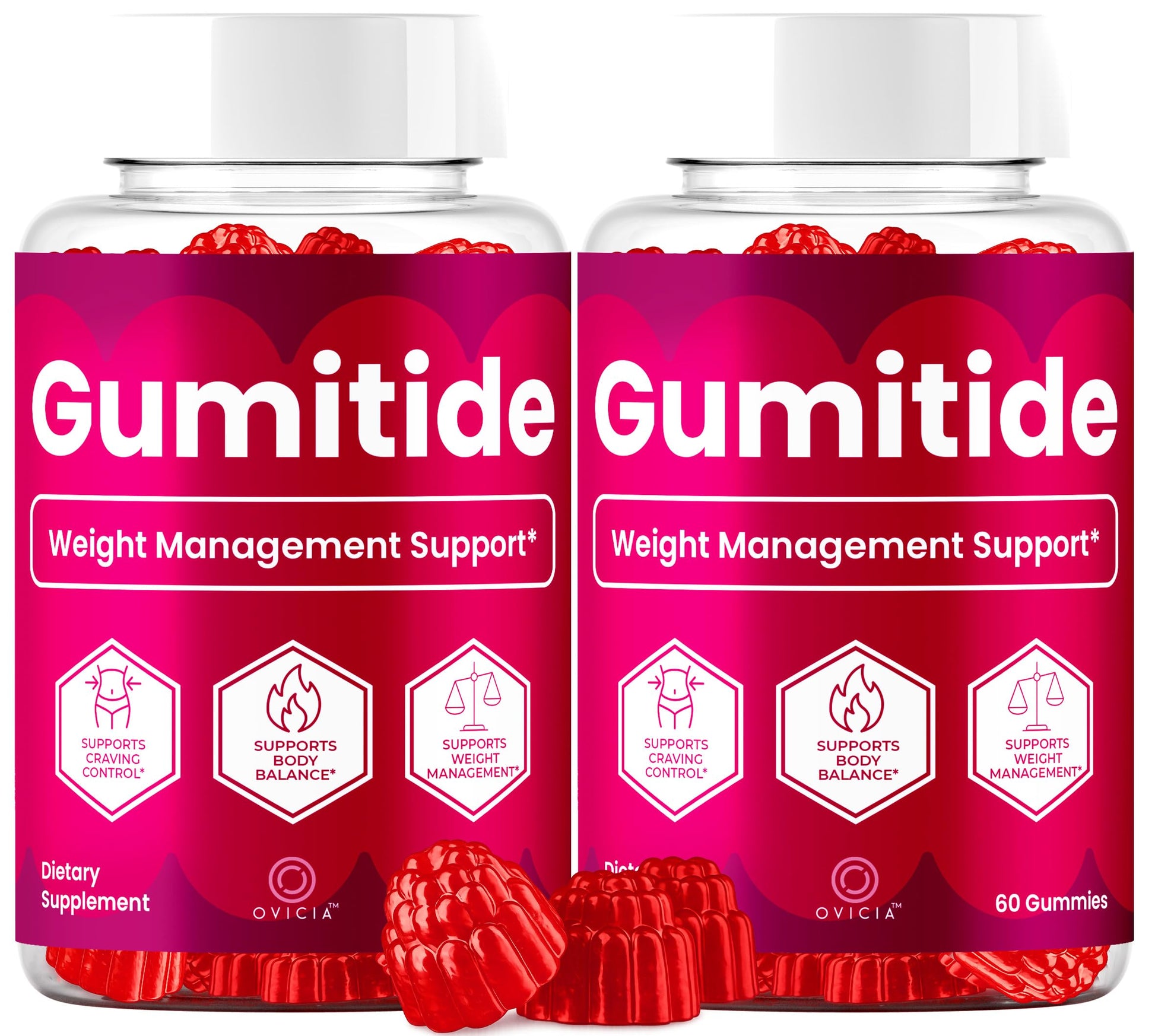 OVICIA Gumitide Gummies 120 Gummies