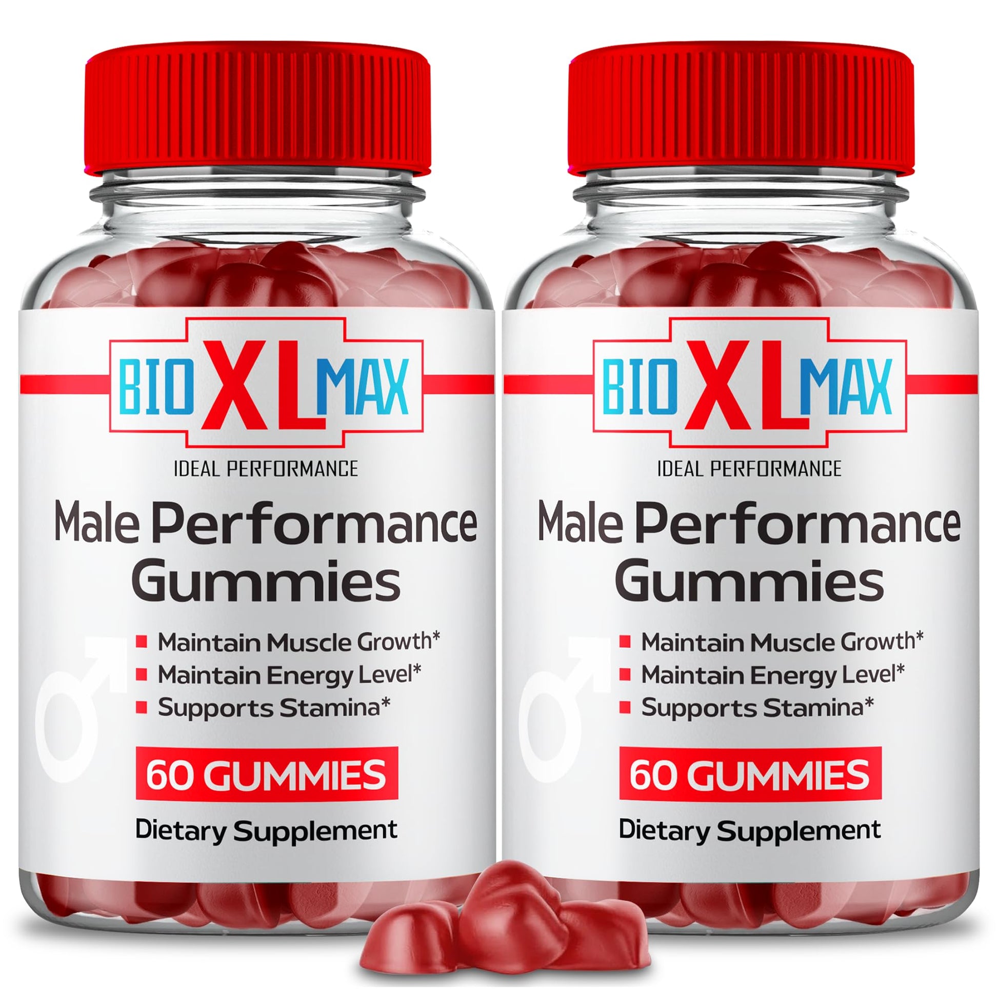 IDEAL PERFORMANCE Bio XL Max Gummies, 120 Count