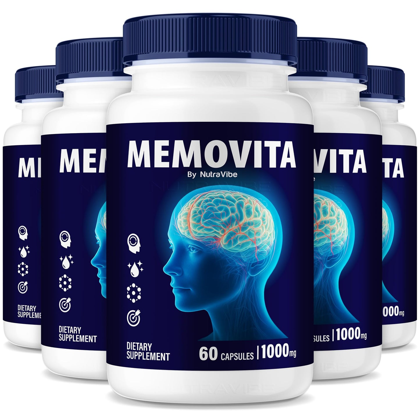 NutraVibe Memovita Capsules 300 Capsules