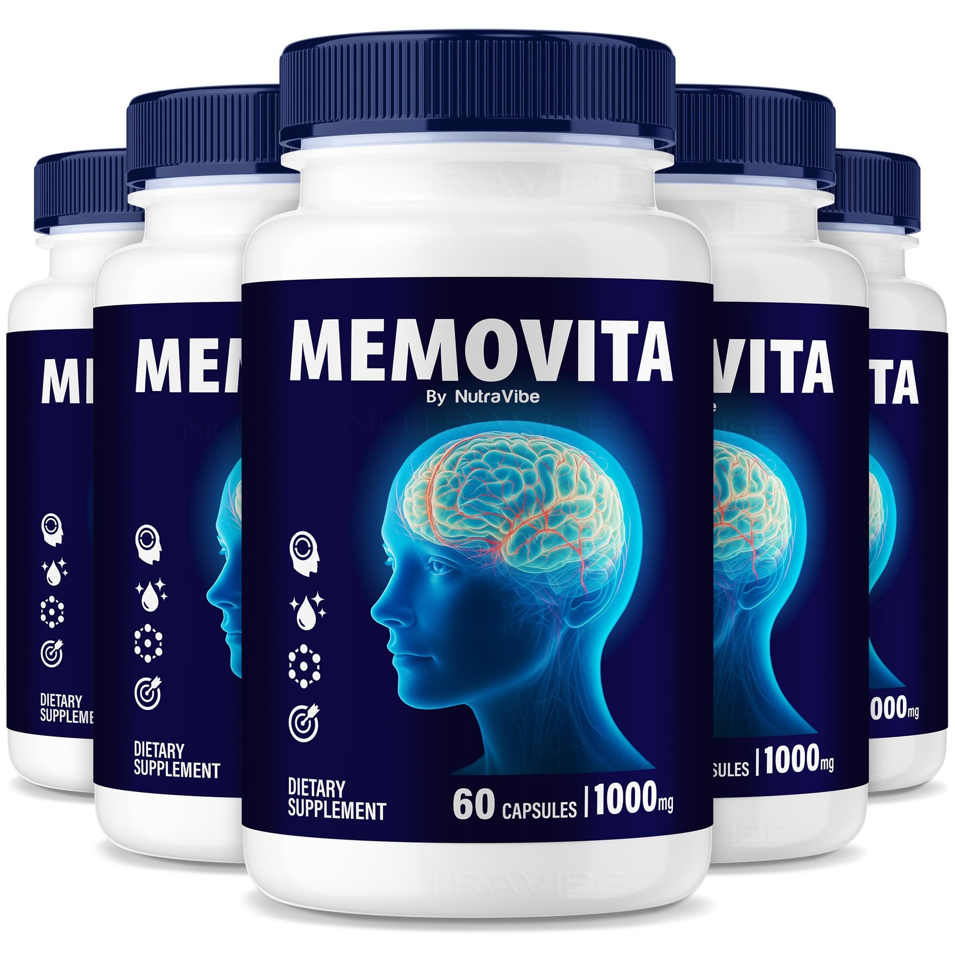 NutraVibe Memovita Capsules 300 Capsules