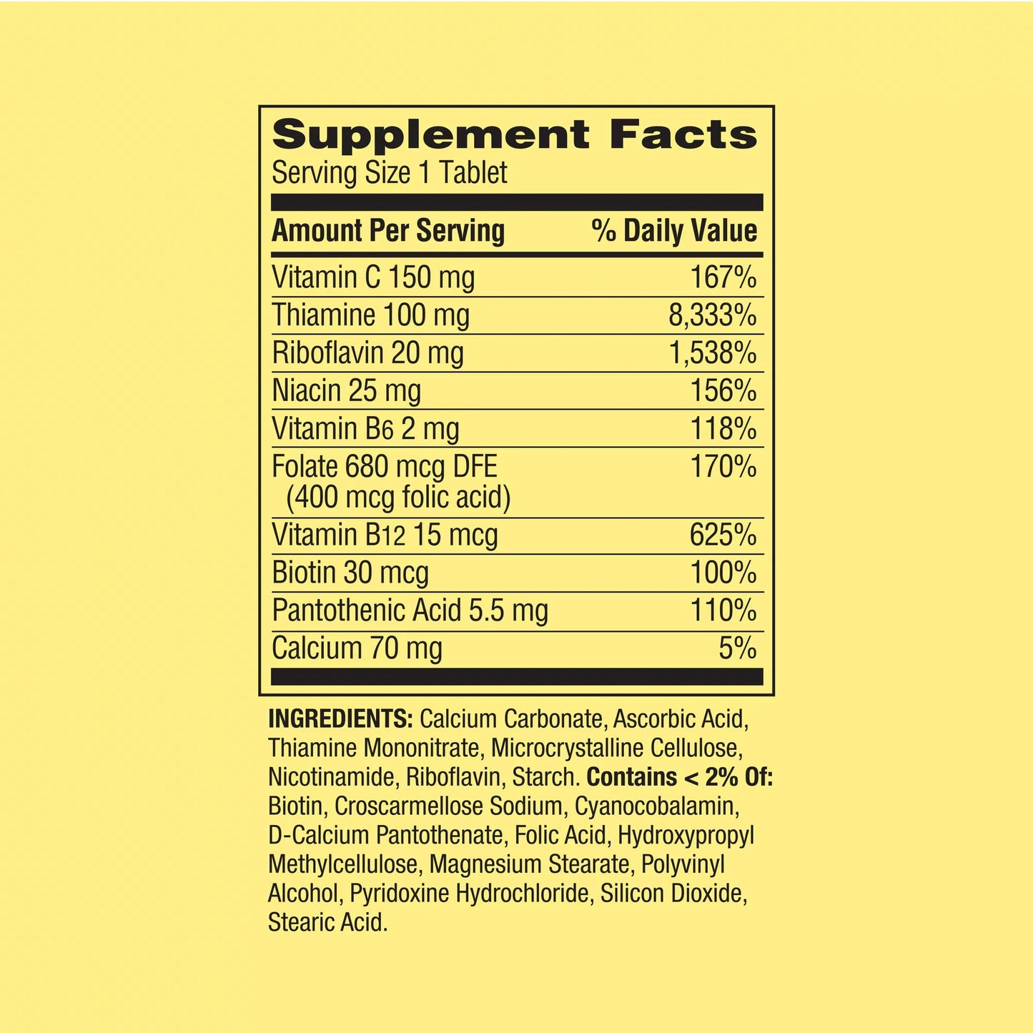 LUAL Super B Complex 100 Tablets
