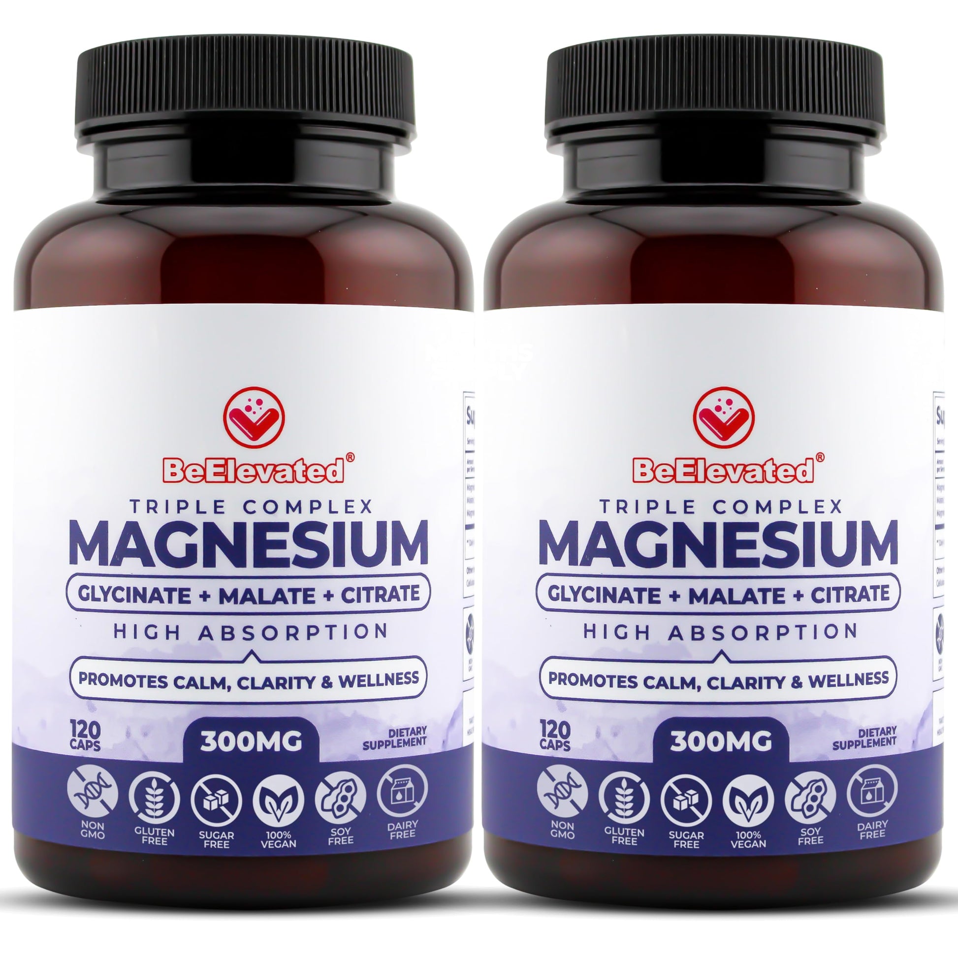 BeElevated Triple Magnesium Complex Capsules 240 Capsules