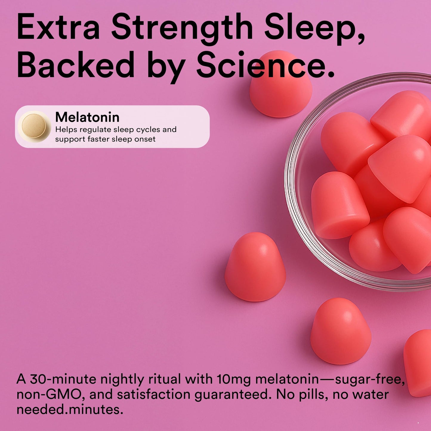 riev Extra Sleep Gummies Gummy 30 Count