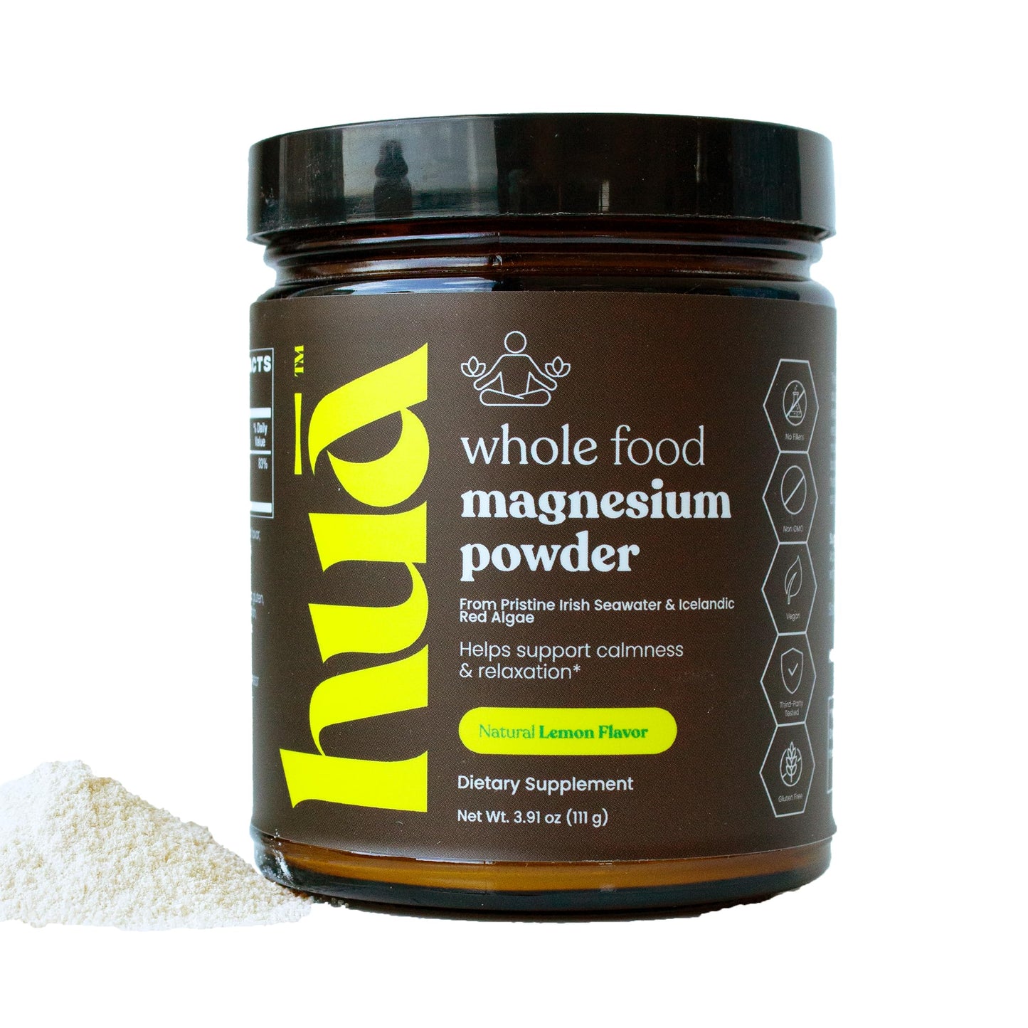 HUA Wellness Whole Food Magnesium Powder 4 Ounce