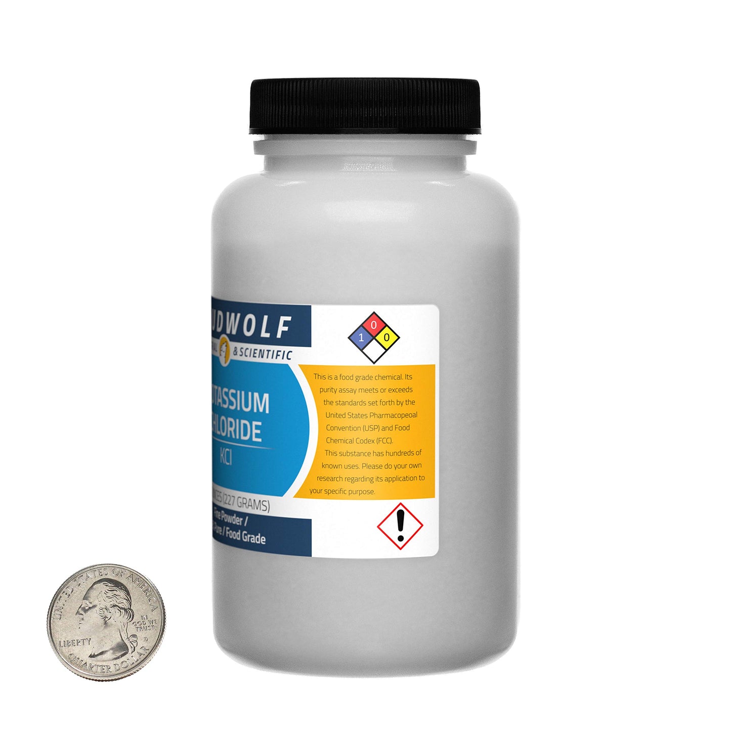 Loudwolf Potassium Chloride Powder, 8 Ounces, 1 Bottle