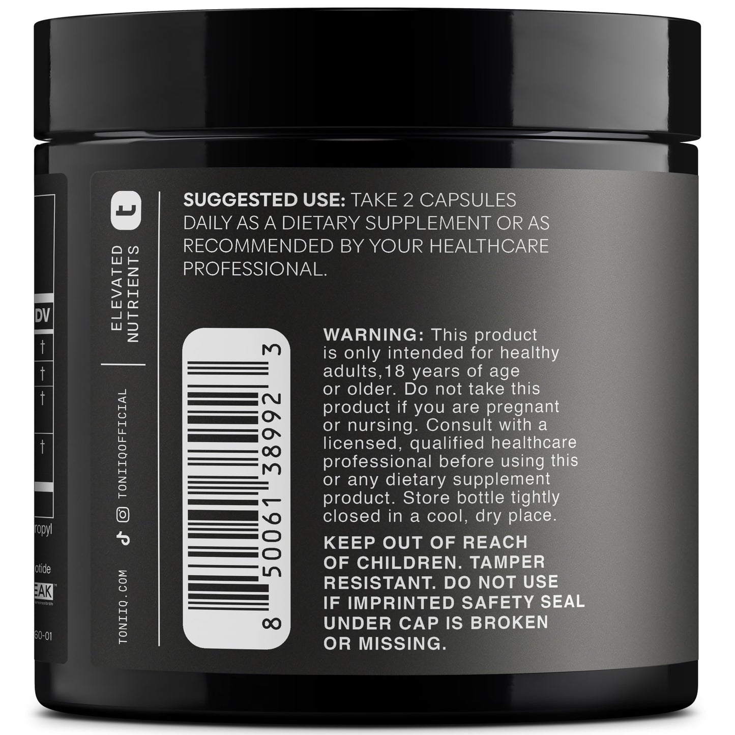 Toniiq NMNH Supplement Capsule 60 Count