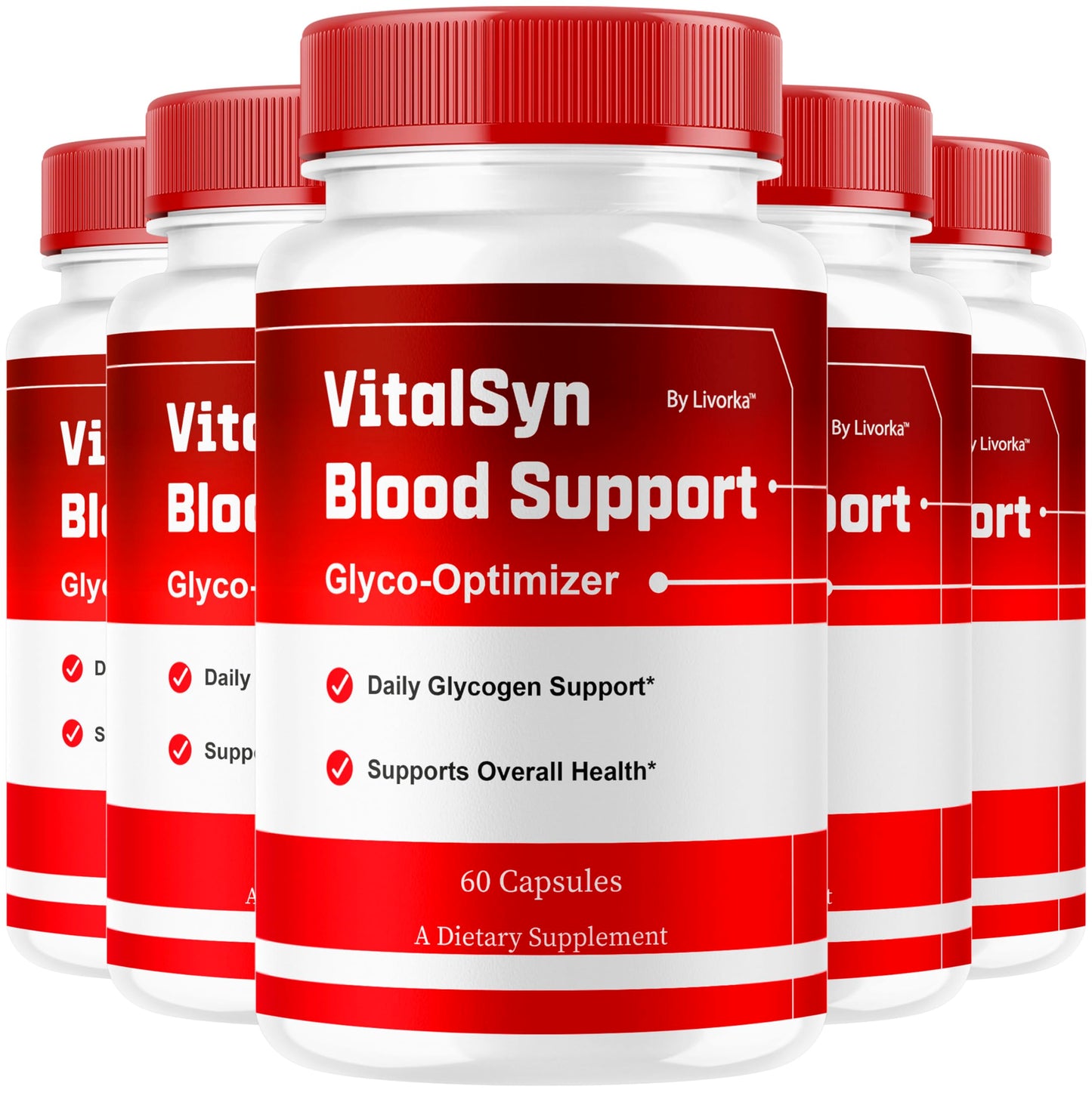 LIVORKA Vitalsyn Blood Support, 300 Capsules