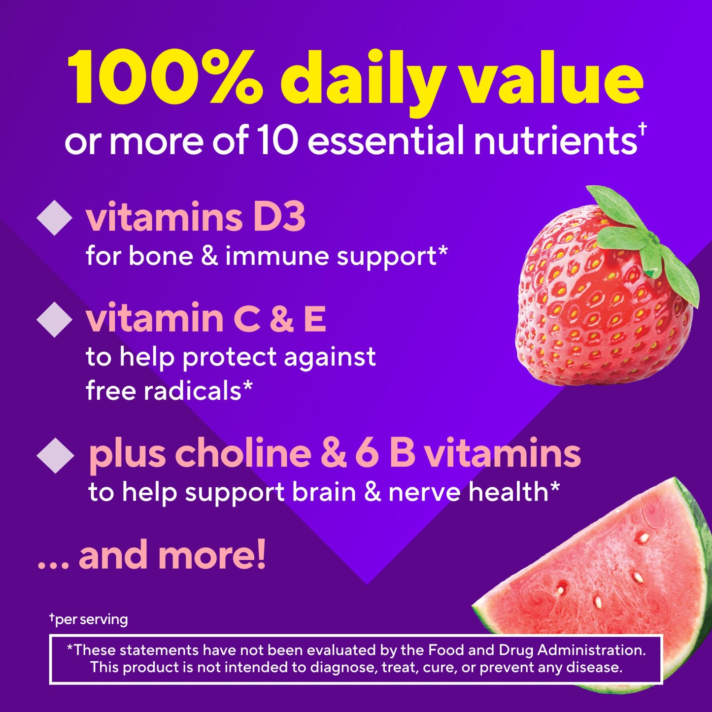 Vitafusion Power Plus Women’s Multivitamin Gummies, 90 Count
