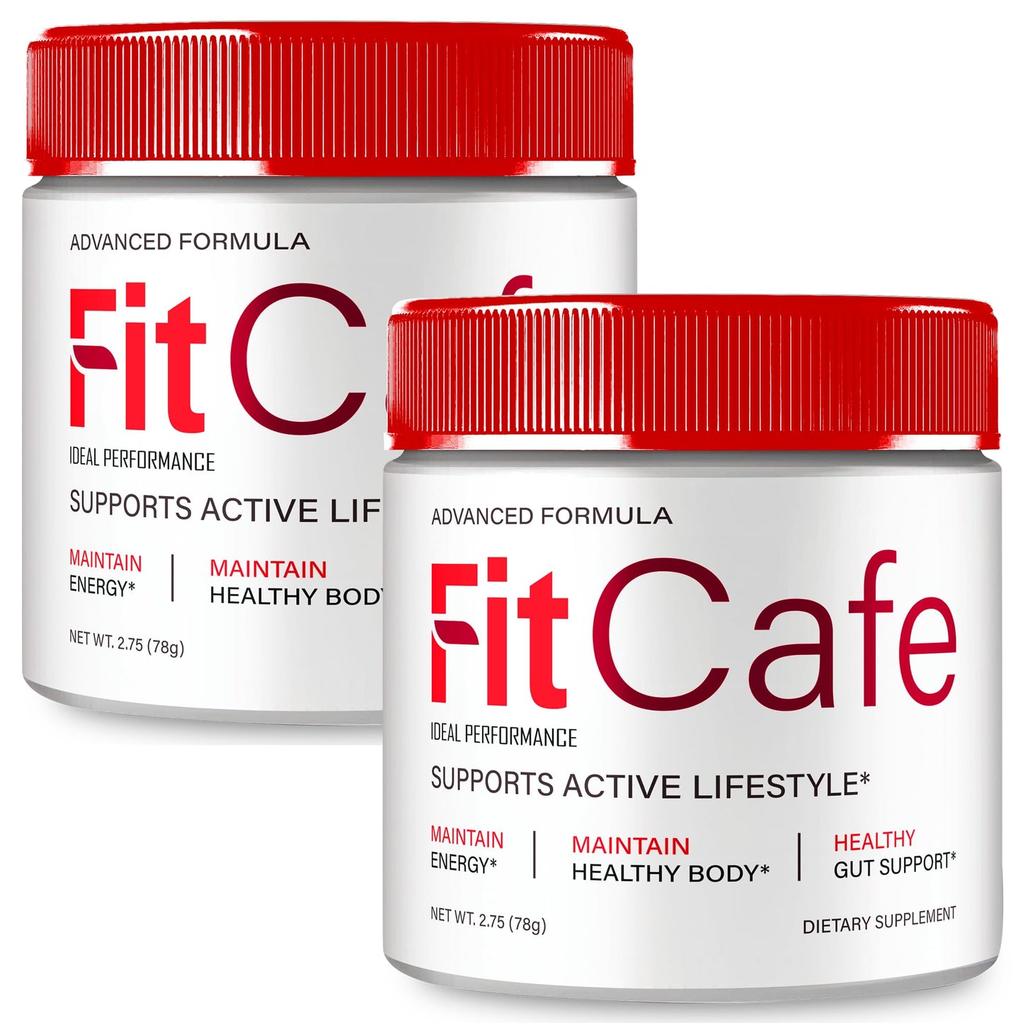 IDEAL PERFORMANCE Fit Cafe Powder, 4-Pack