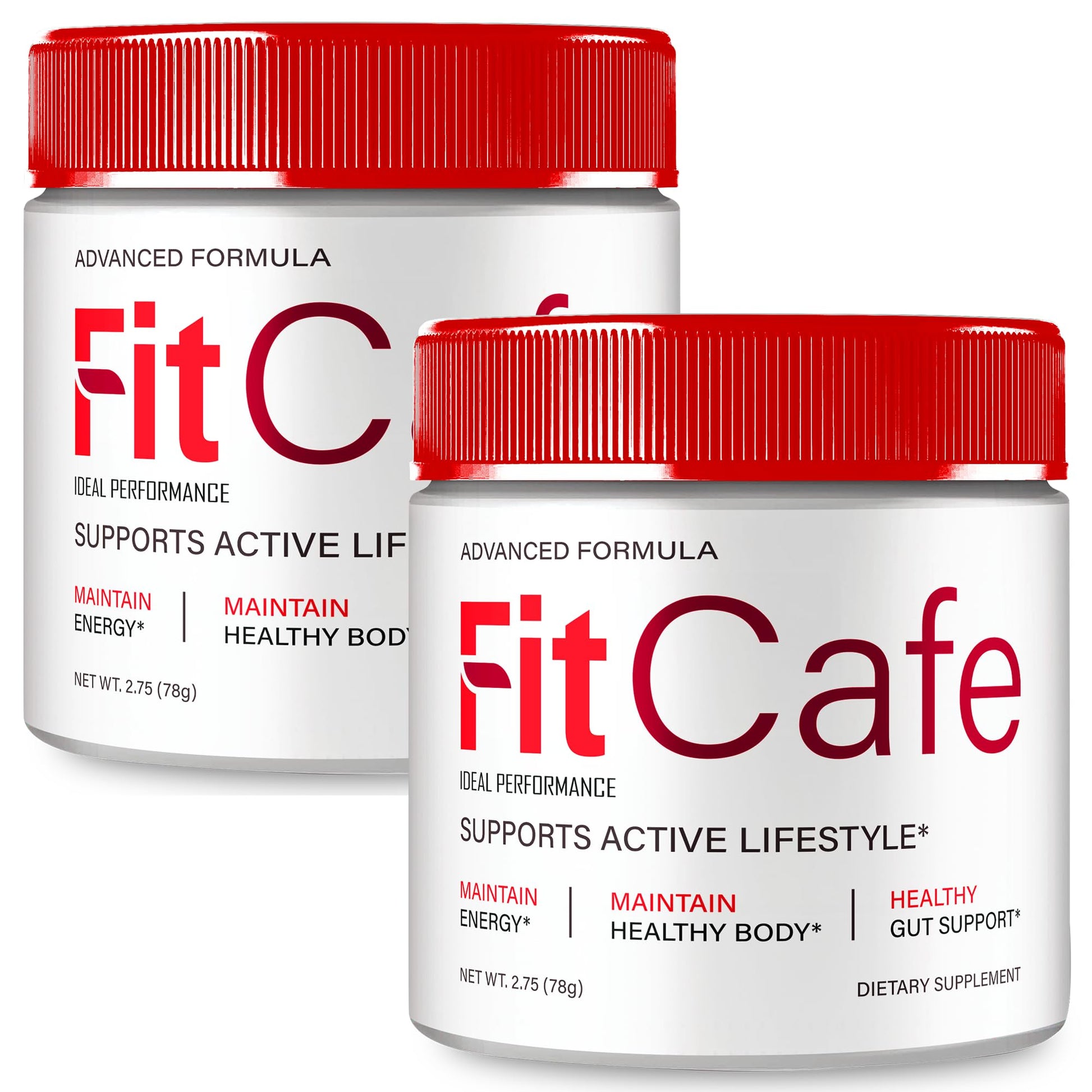 IDEAL PERFORMANCE Fit Cafe Powder, 4-Pack