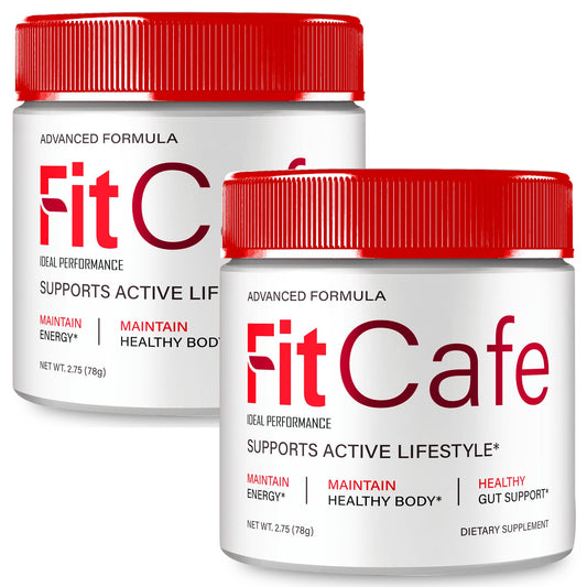 IDEAL PERFORMANCE Fit Cafe Powder, 4-Pack