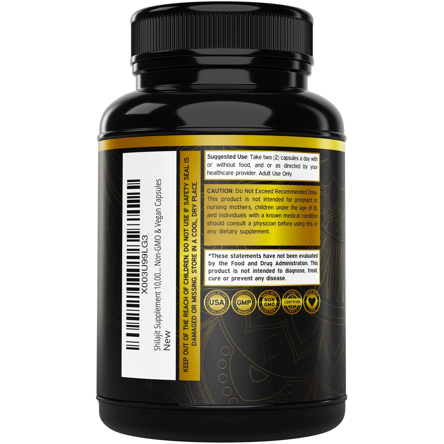 DORADO NUTRITION Shilajit Capsule 150 Count