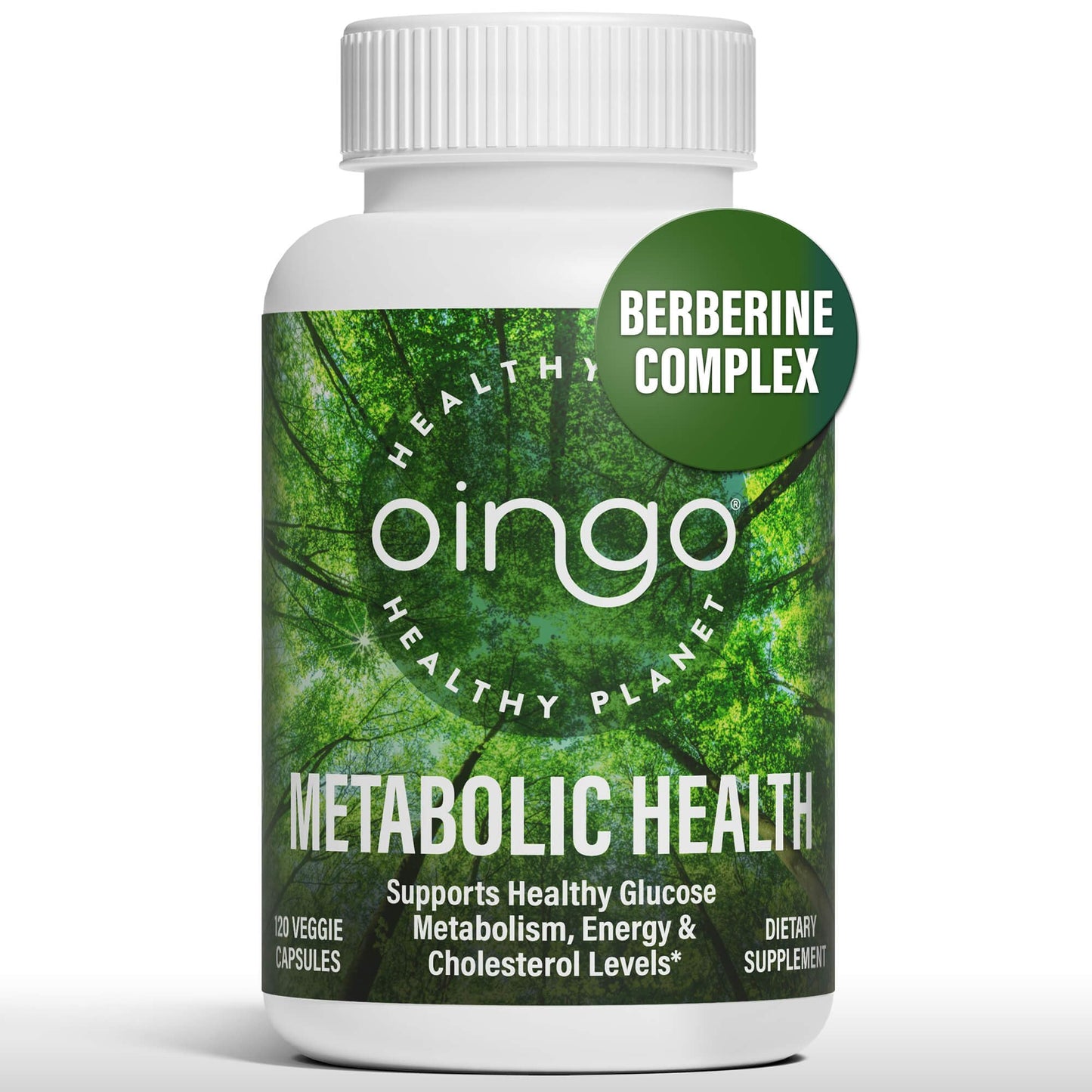 Oingo Metabolic Health Supplement Capsule, 120 Count