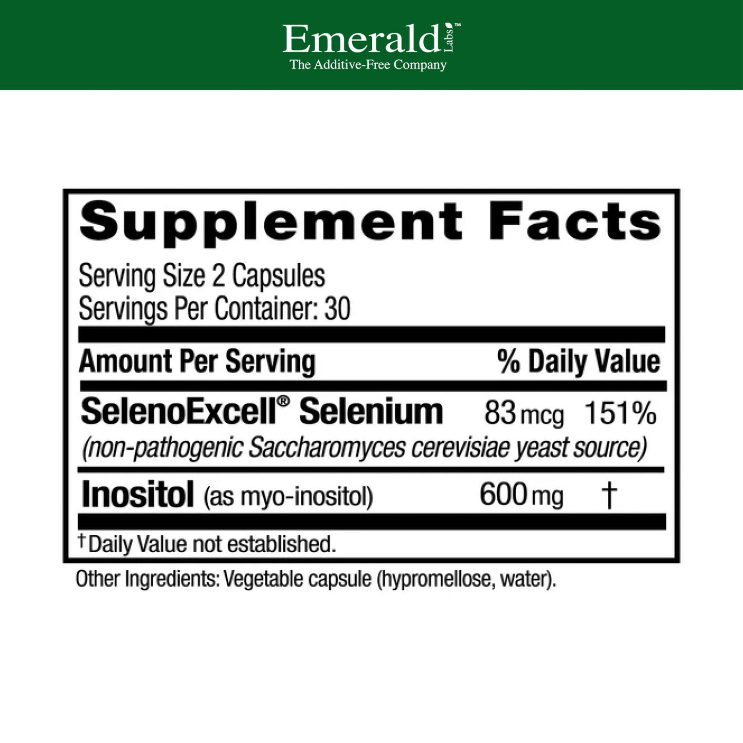 Emerald Labs HashiMune Health - Vegan Thyroid & Immune Support Supplement Capsules, 60 Count