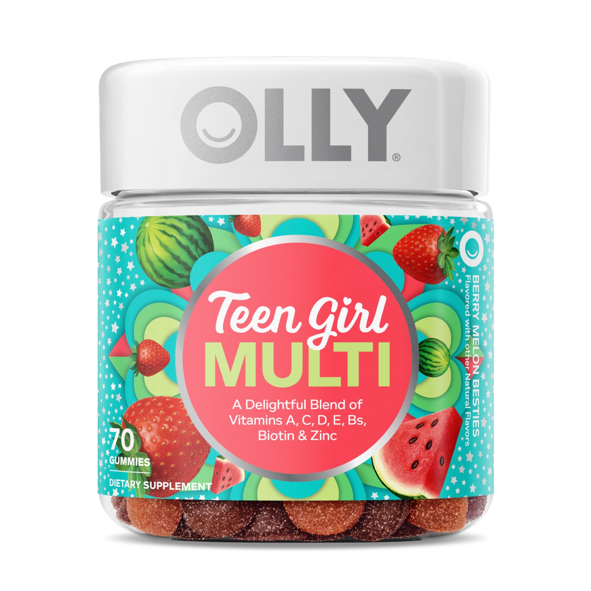OLLY Teen Girl Multi Gummy, 70 Count