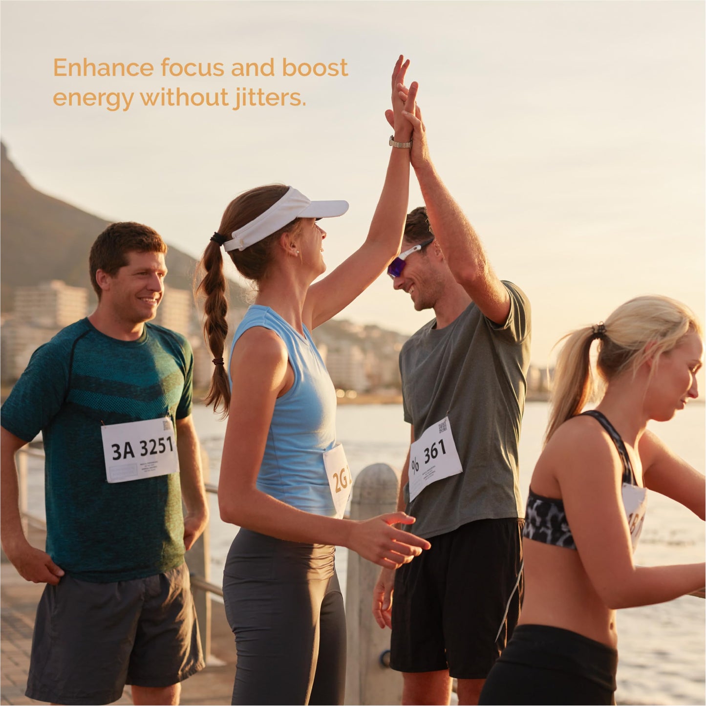 EarthNutri Energy + Focus Supplement - Energy Boost & Brain Focus and Memory with PeakO2, AlphaSize, Cognizin, PurCaf, Theacrine, Acetyl L-Carnitine and L-Tyrosine, 90 Capsules