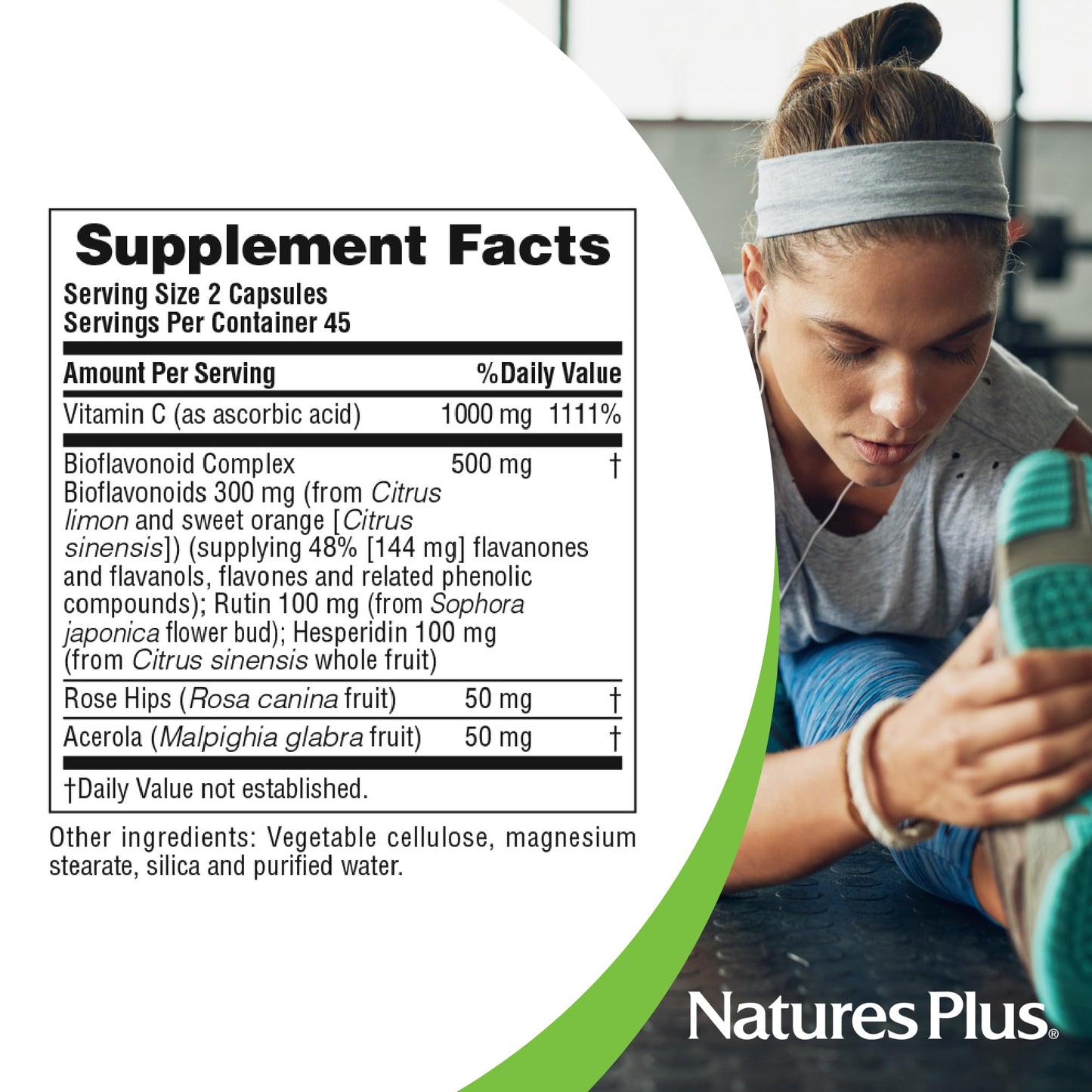 NaturesPlus Super C Complex 90 Capsules