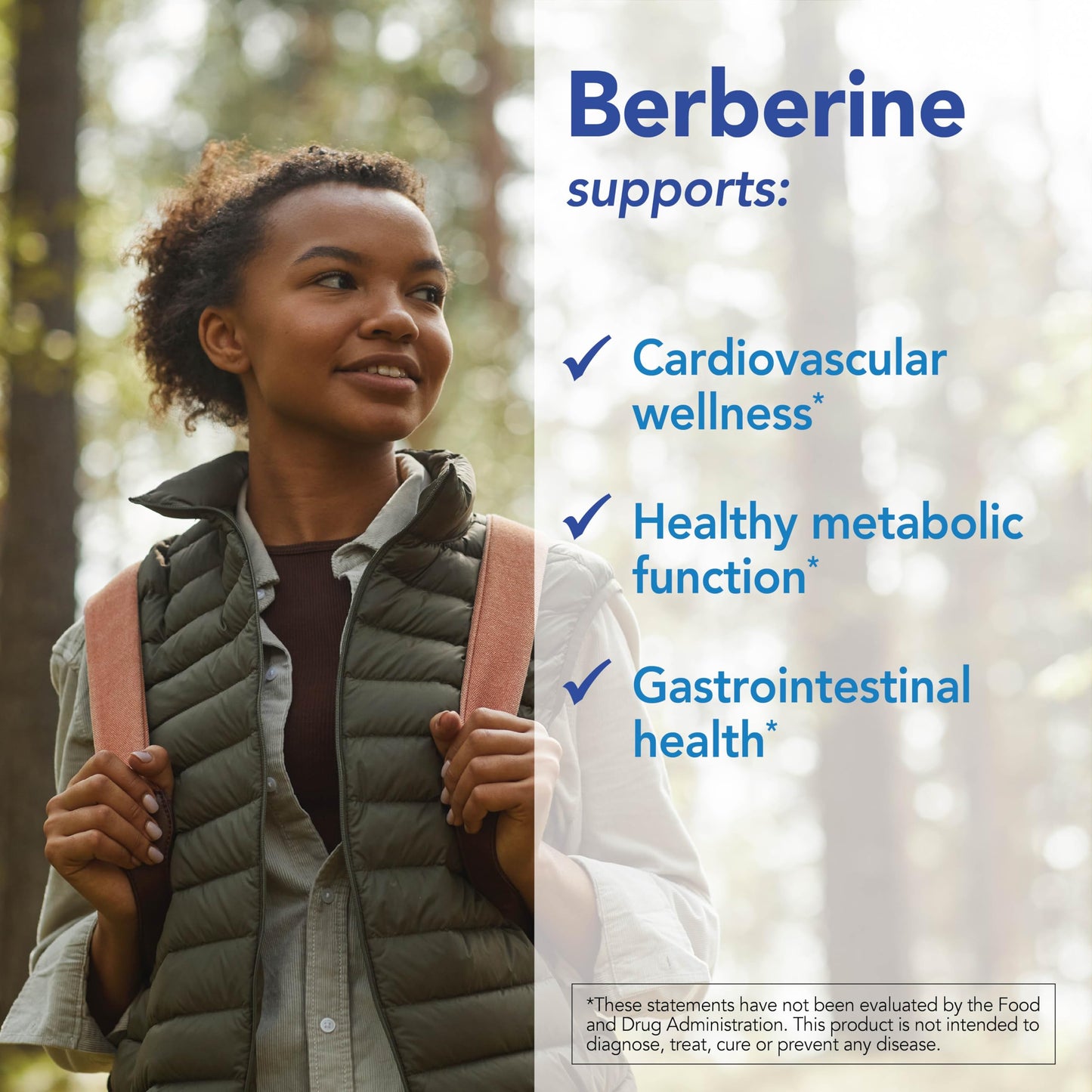 Patient One Berberine 500 mg Capsule, 60 Capsules