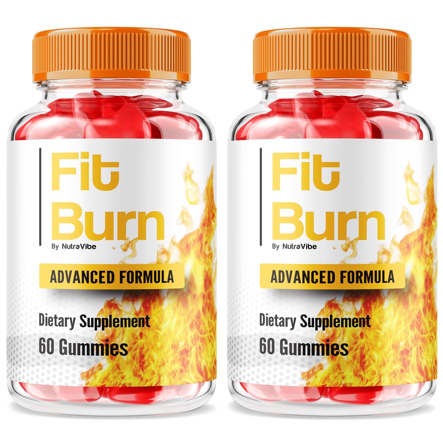 NutraVibe Fit Burn Gummies – Keto ACV Daily Formula, 120 Gummies