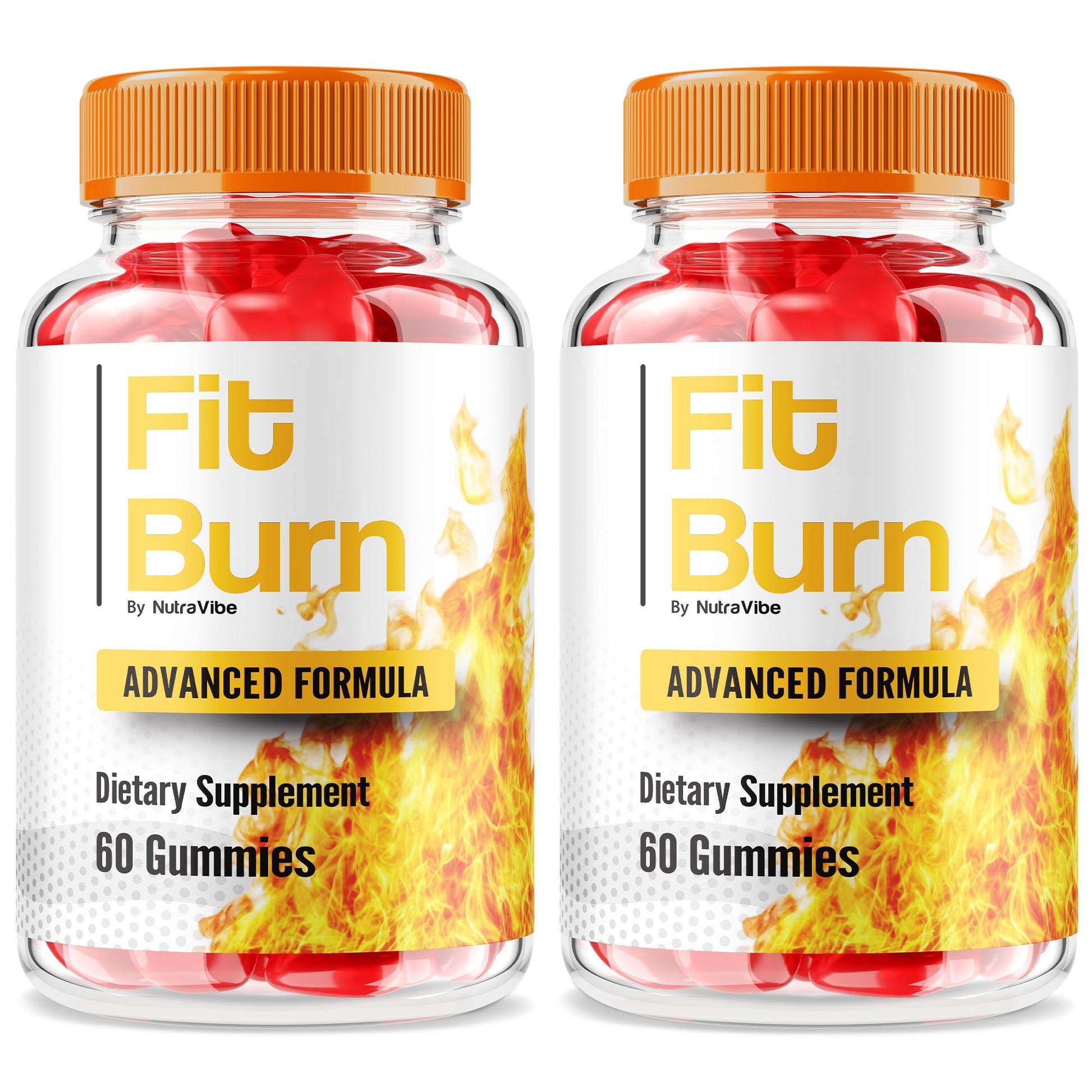 NutraVibe Fit Burn Gummies – Keto ACV Daily Formula, 120 Gummies