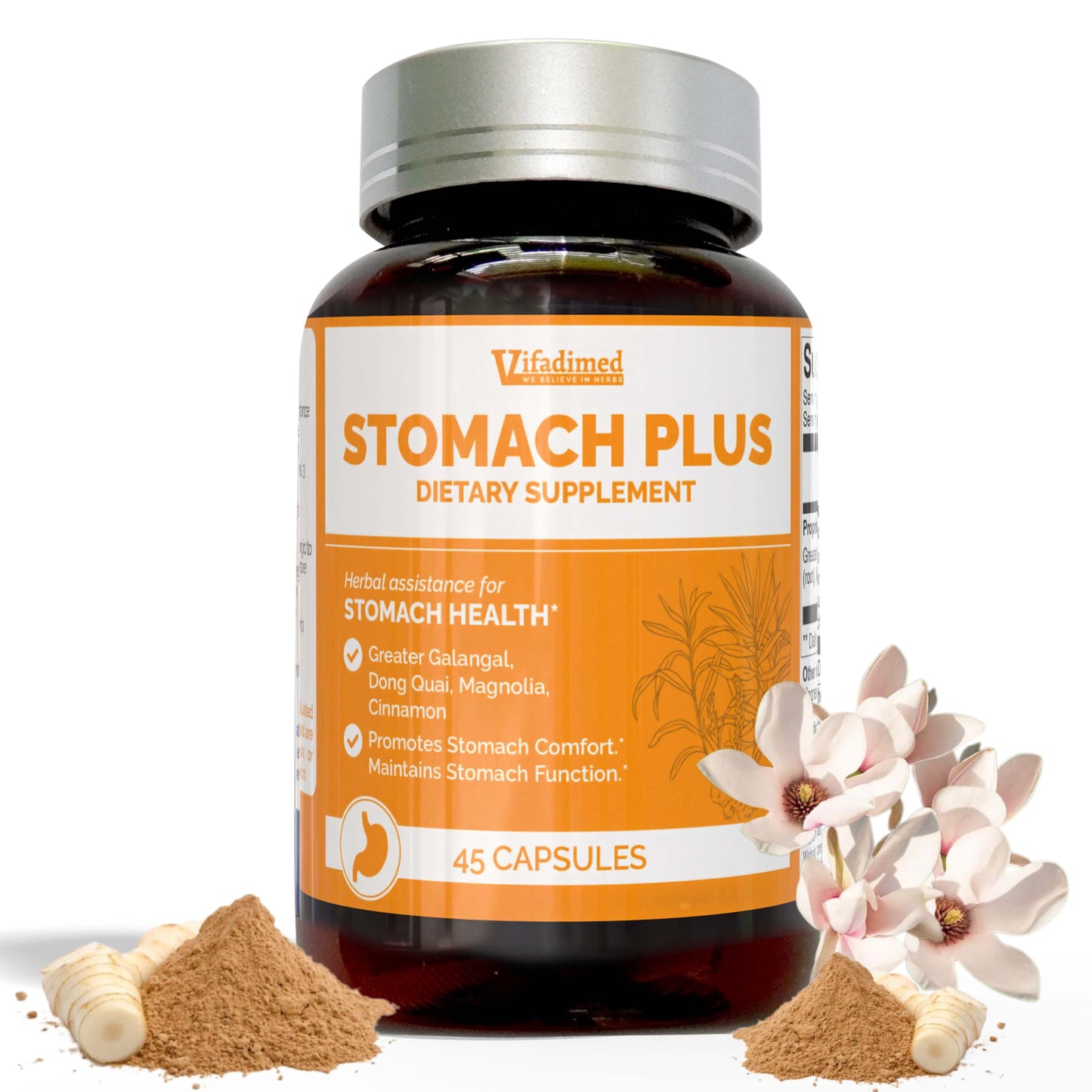 VIFADIMED Stomach Plus Capsule, 45 Count