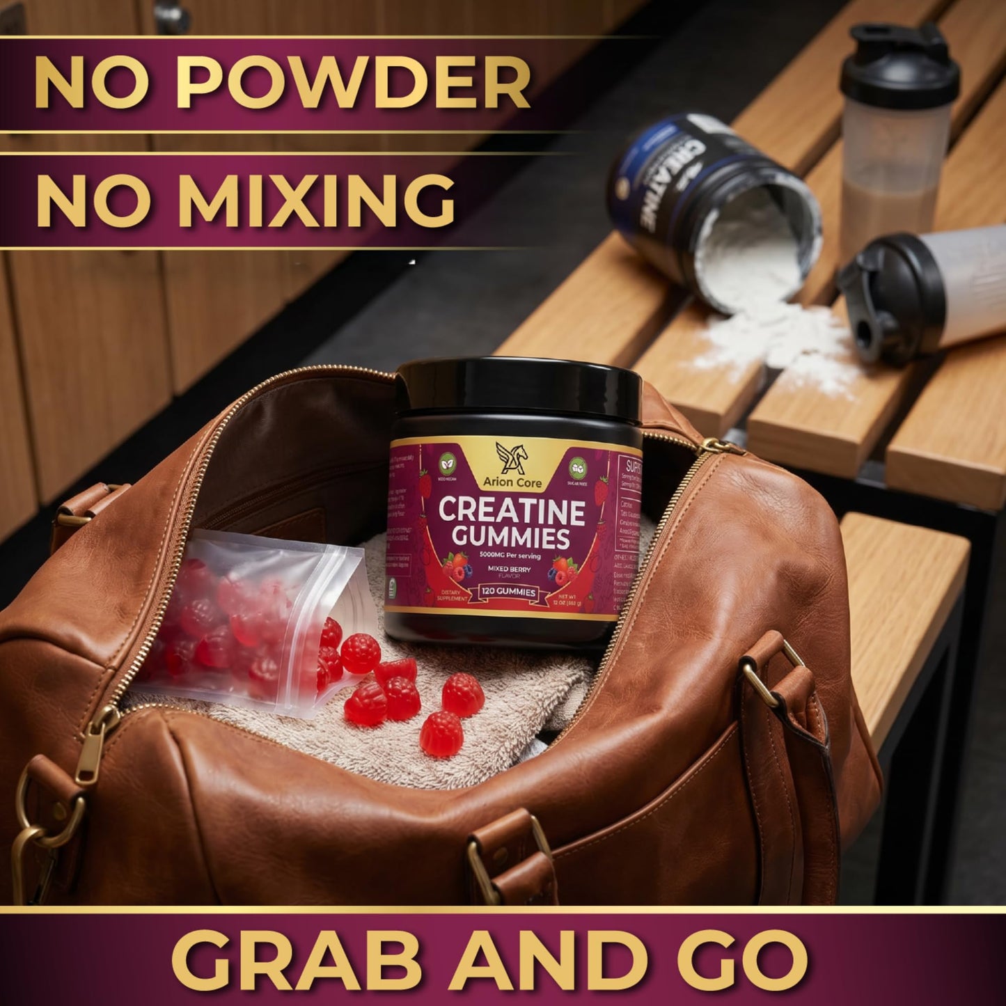 Arion Core Creatine Gummies 60 Gummies