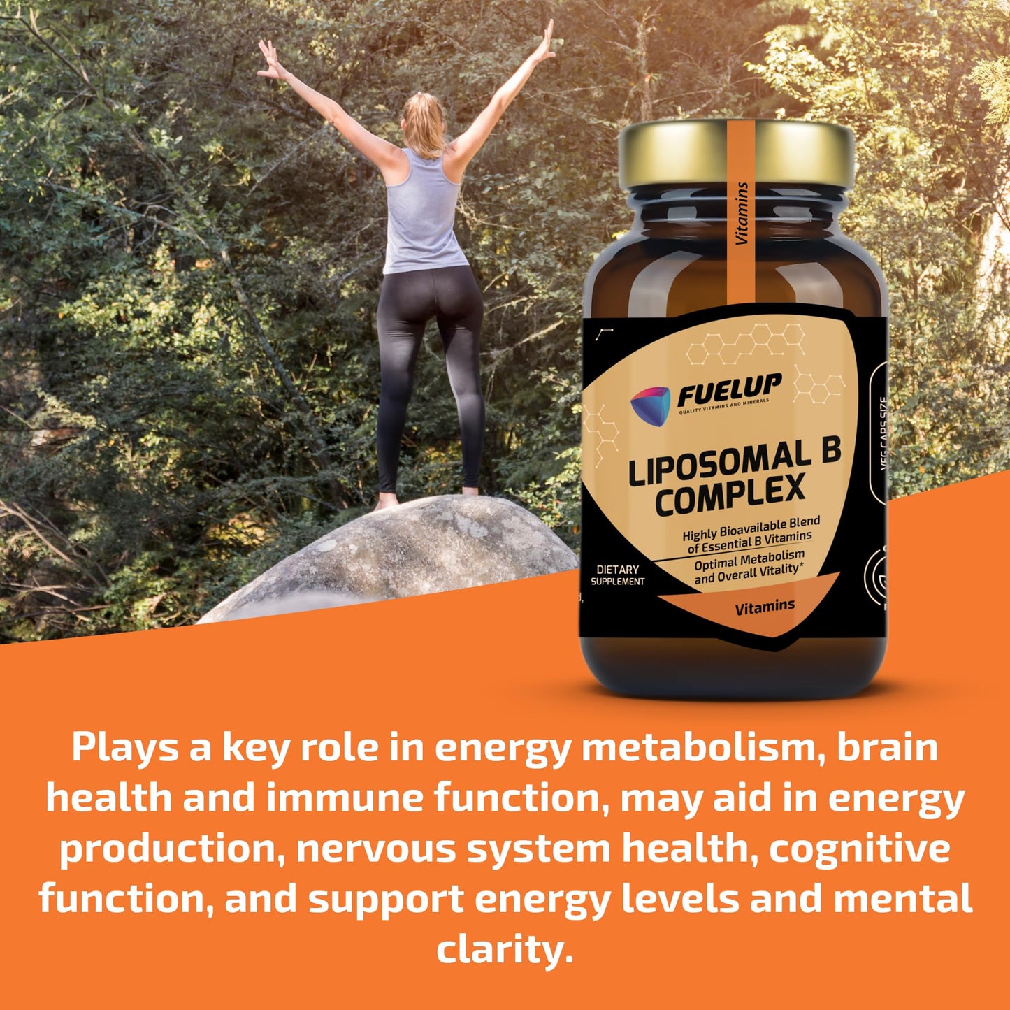 Fuelup Liposomal B Complex Capsules, 60 Count