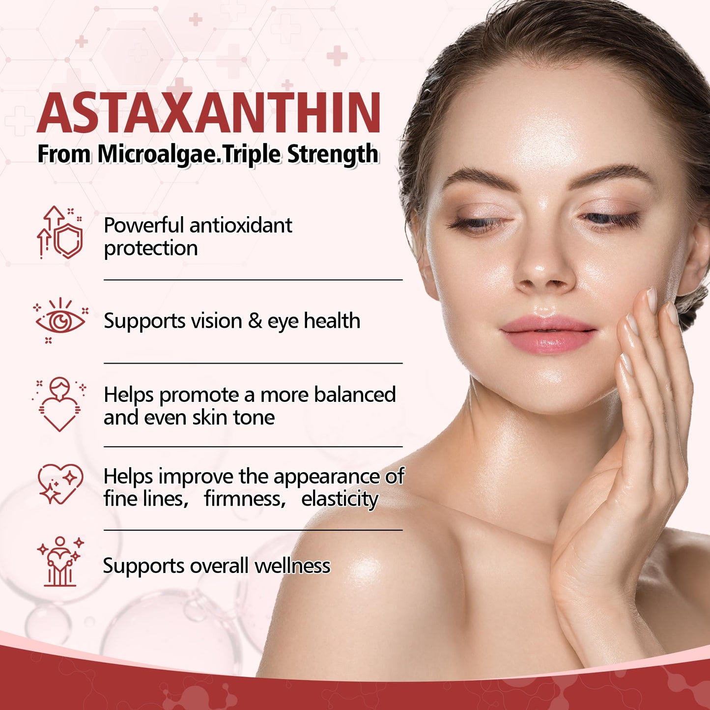 BOSNETHUINH Astaxanthin Supplements Softgels 180