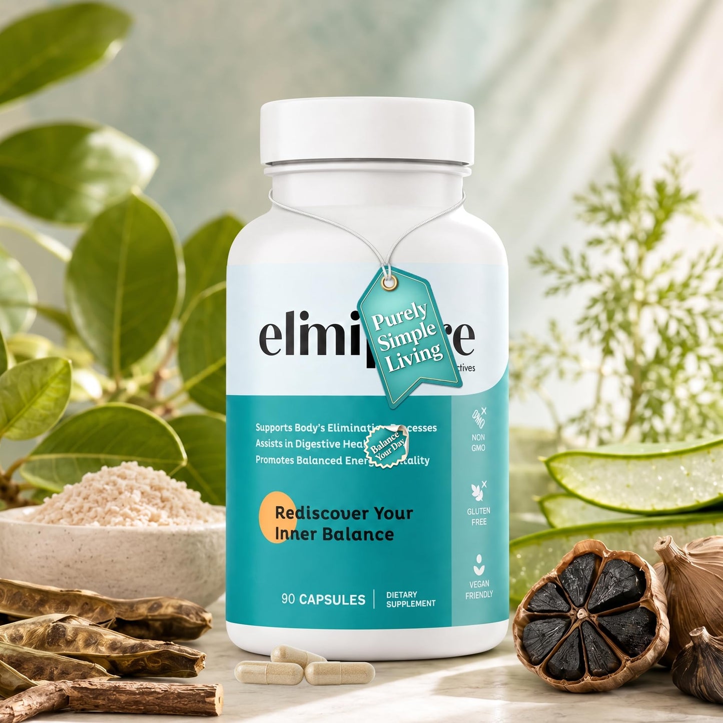 BCBEPRIZES Gut Cleanse Supplement Capsule, 90 Count