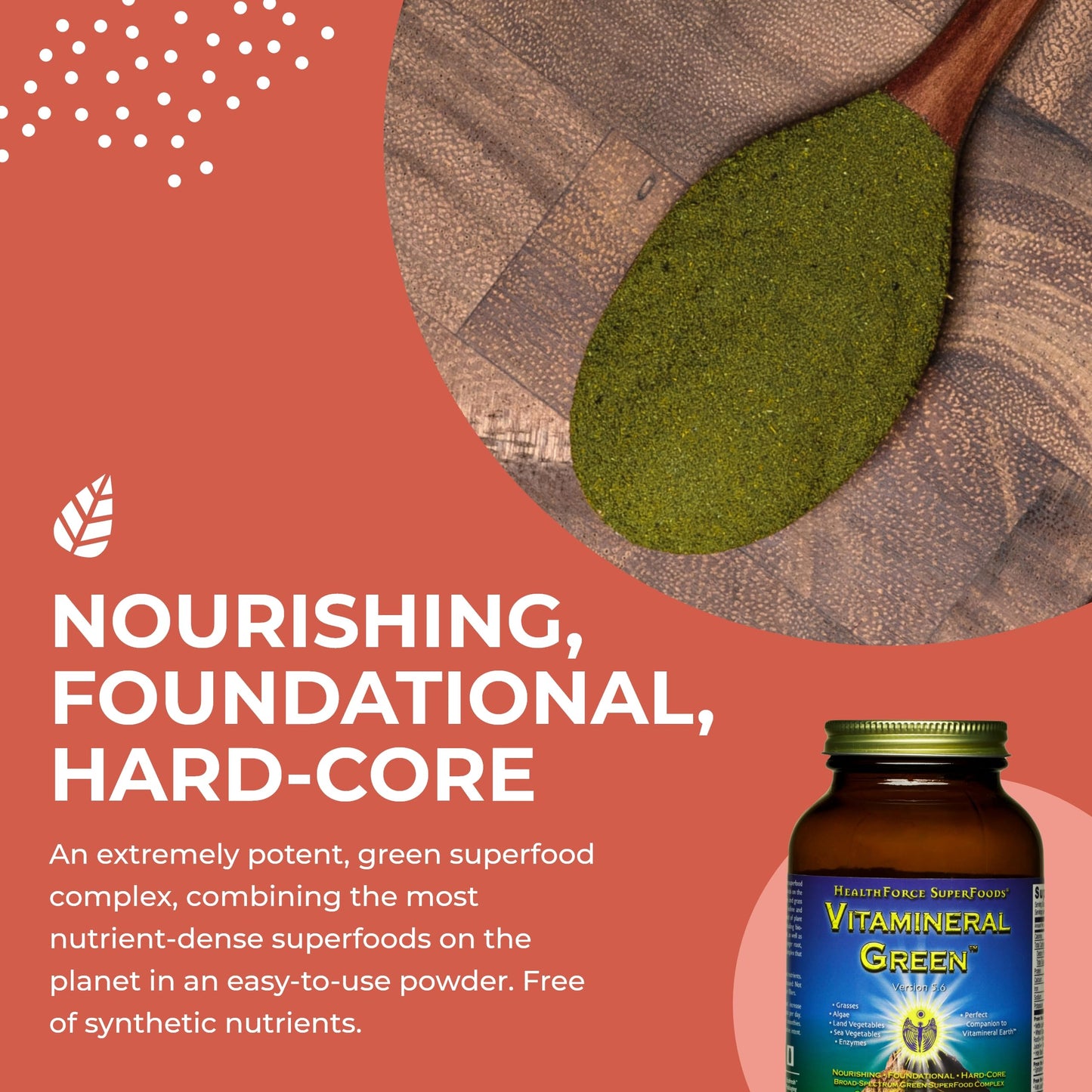 HEALTHFORCE SUPERFOODS Vitamineral Green Powder 150 Gram