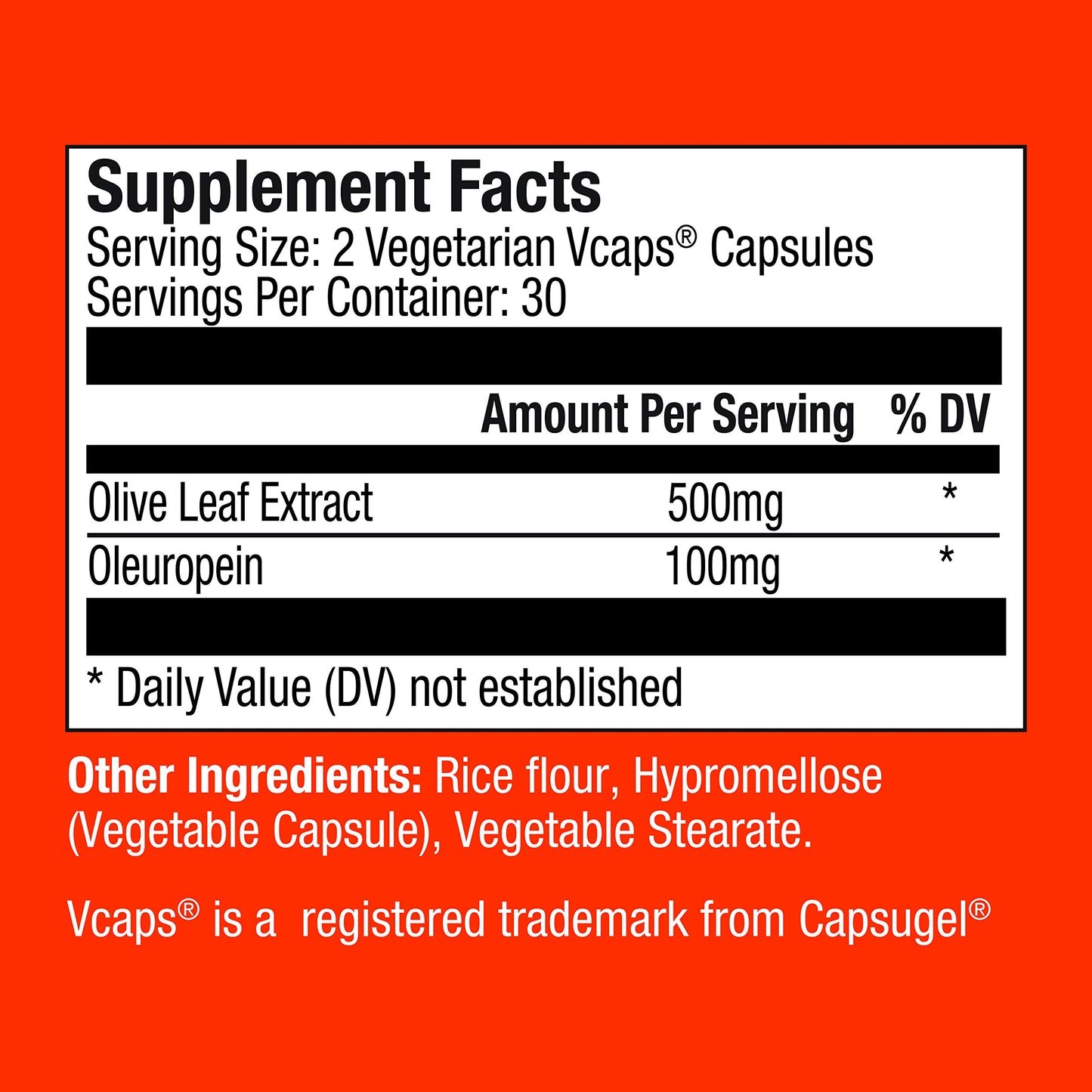 Invite Health Olive Leaf Extract 60 Capsules