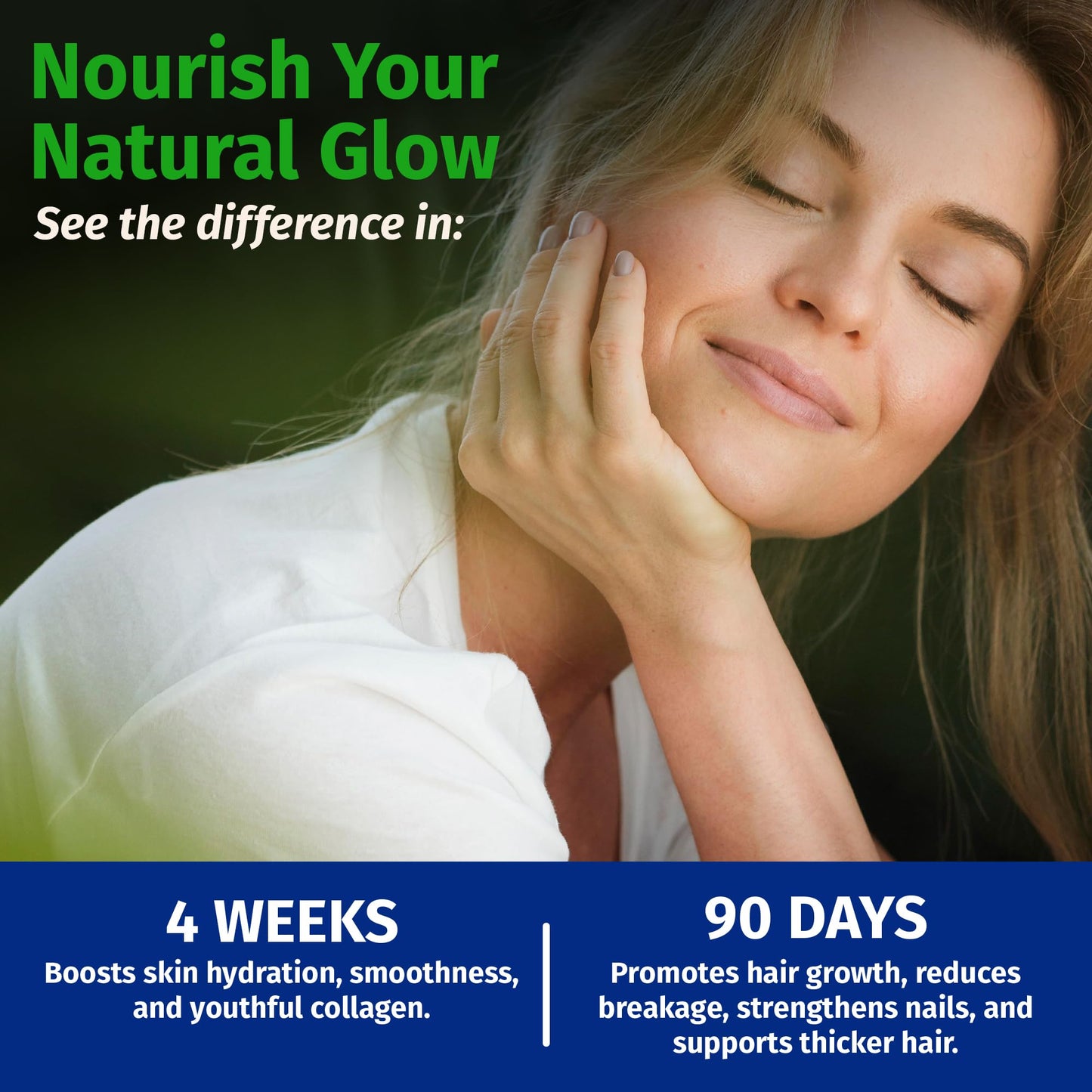 1 Body Hair Skin and Nails Vitamins with Biotin Capsule, 60 Capsules