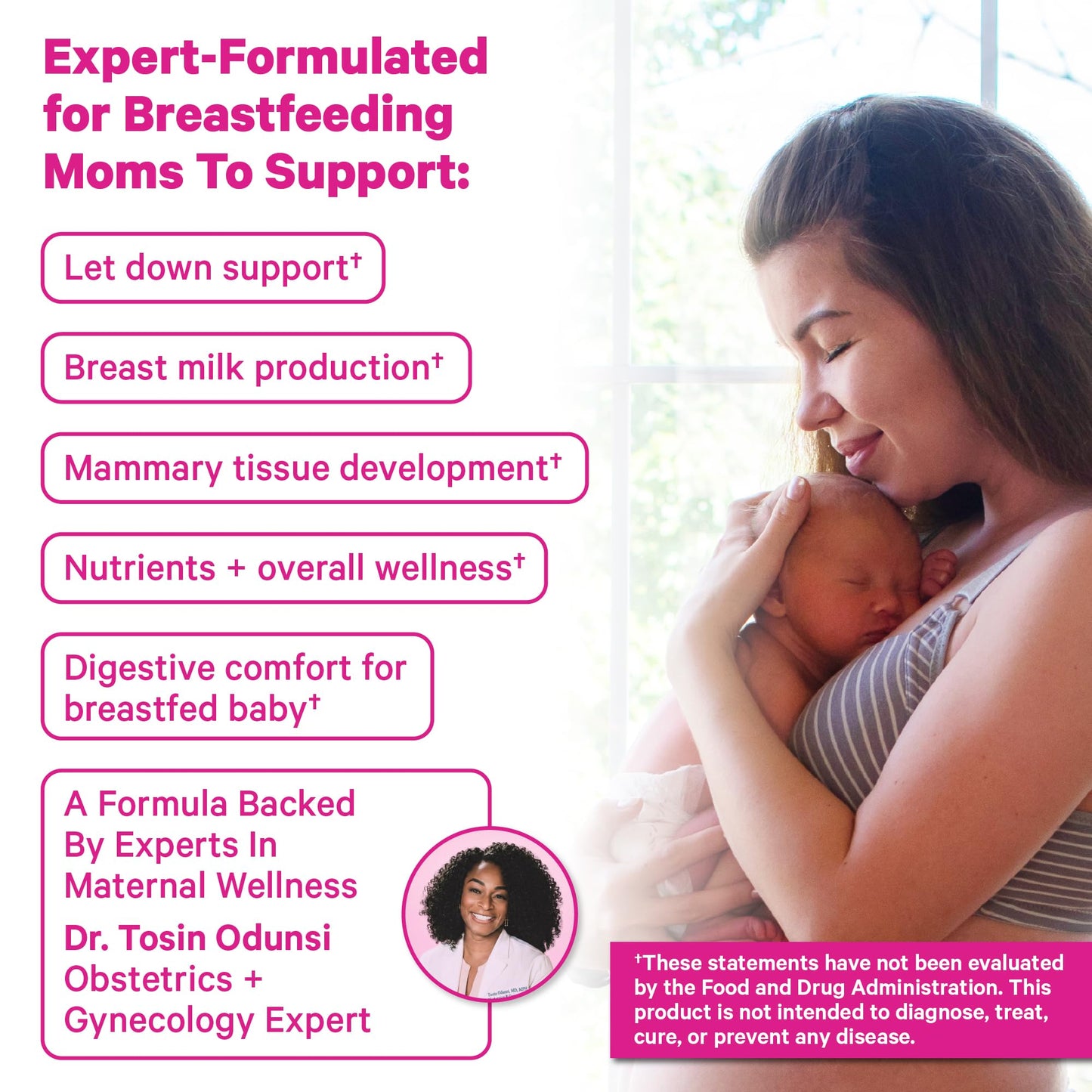 Pink Stork Total Lactation Supplement for Breast Milk Supply Capsule 60 Capsules