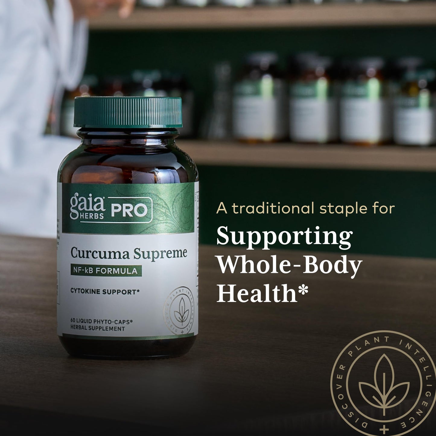Gaia Herbs PRO Curcuma Supreme Capsules, 60 Count