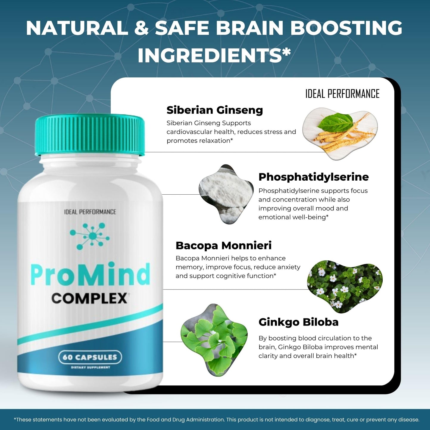 IDEAL PERFORMANCE ProMind Capsules 60 Count