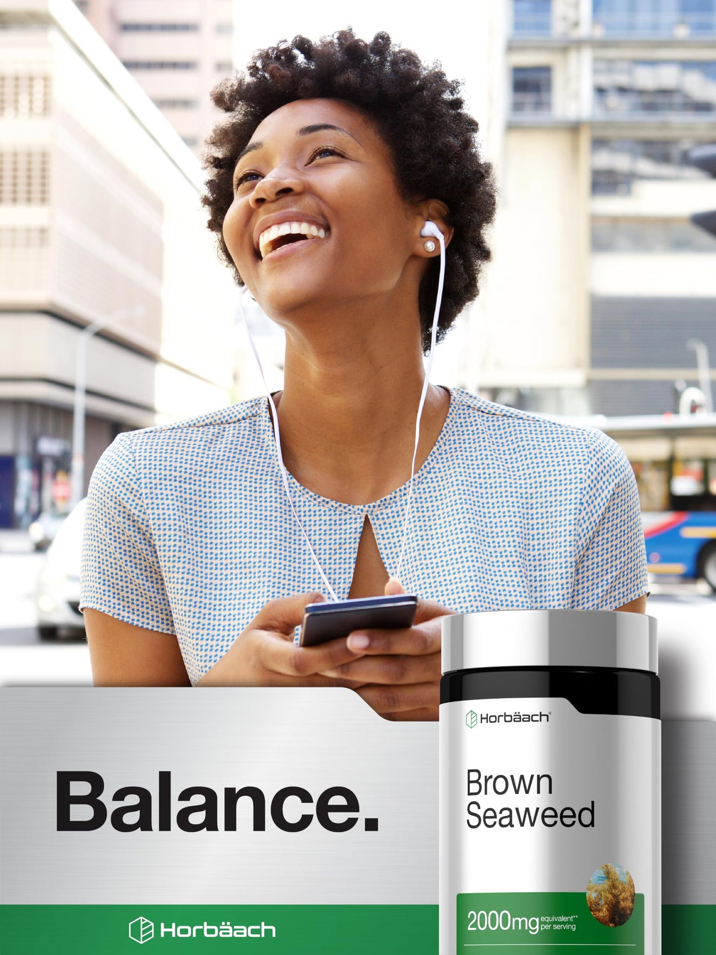 Horbäach Brown Seaweed Extract Capsules 200